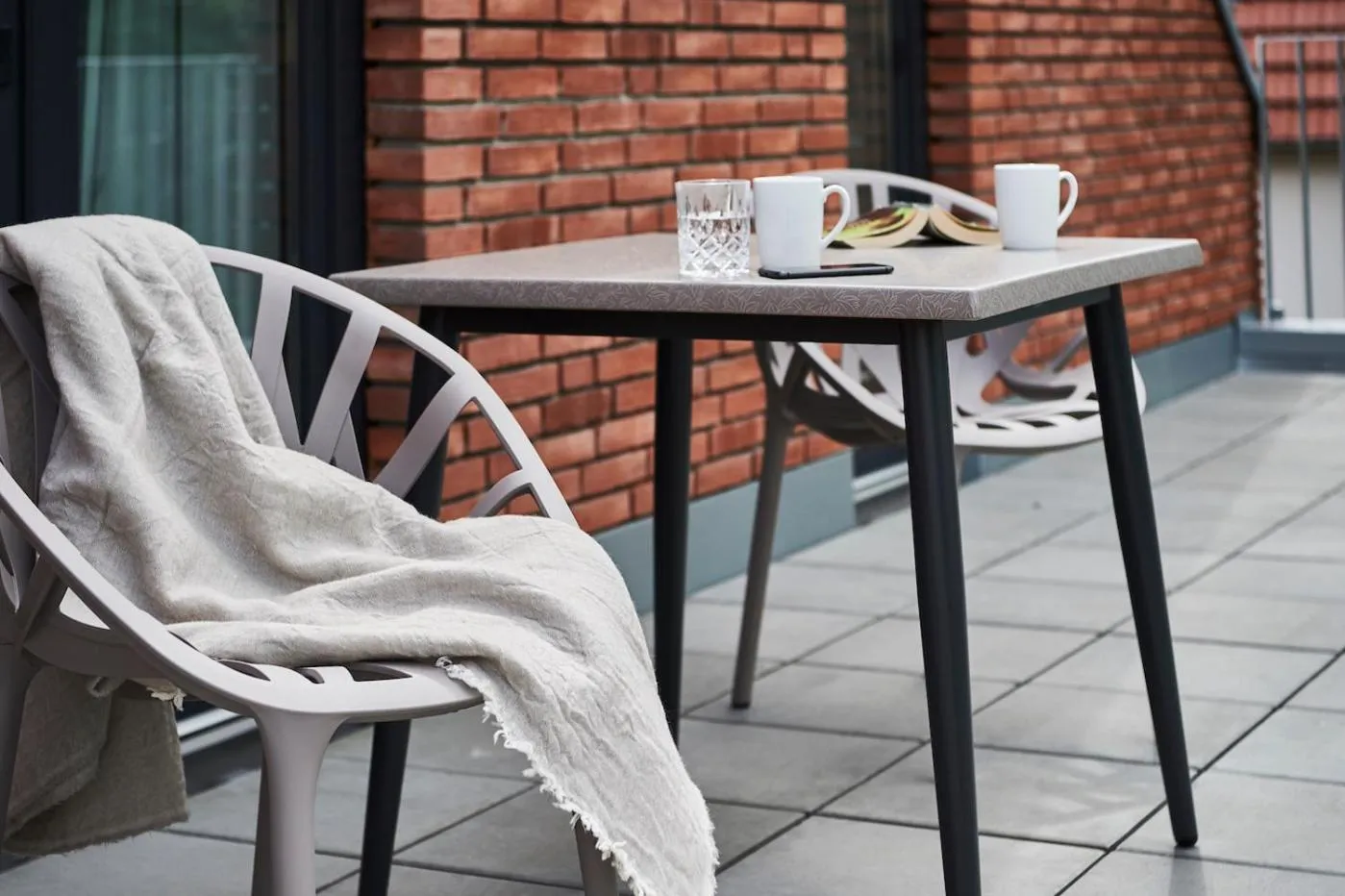 Balcony/Terrace in Boardinghome Oldenburg