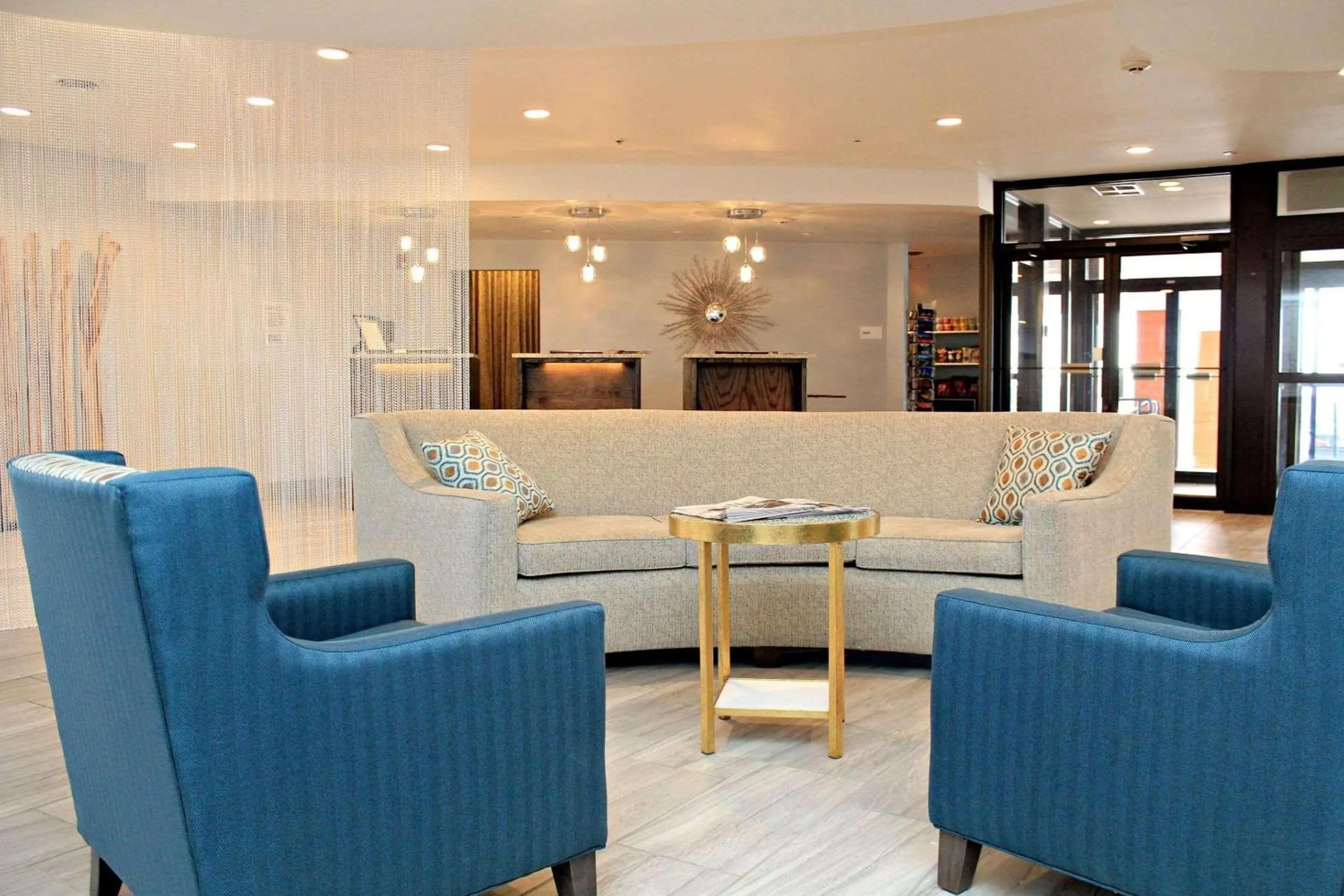 Lobby or reception in Plaza Hotel Denver Central