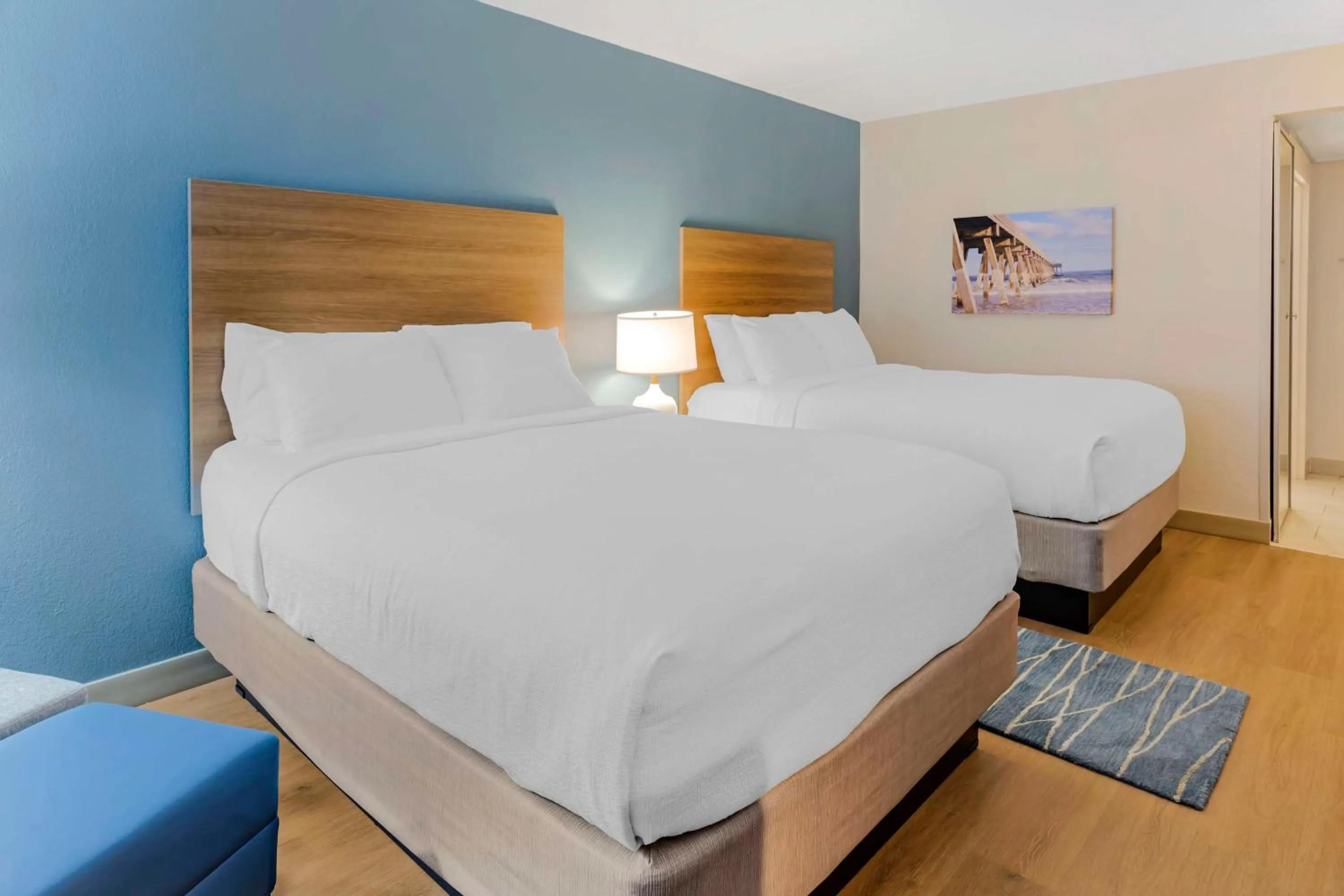 Bedroom, Bed in Best Western Plus Wilmington / Wrightsville Beach