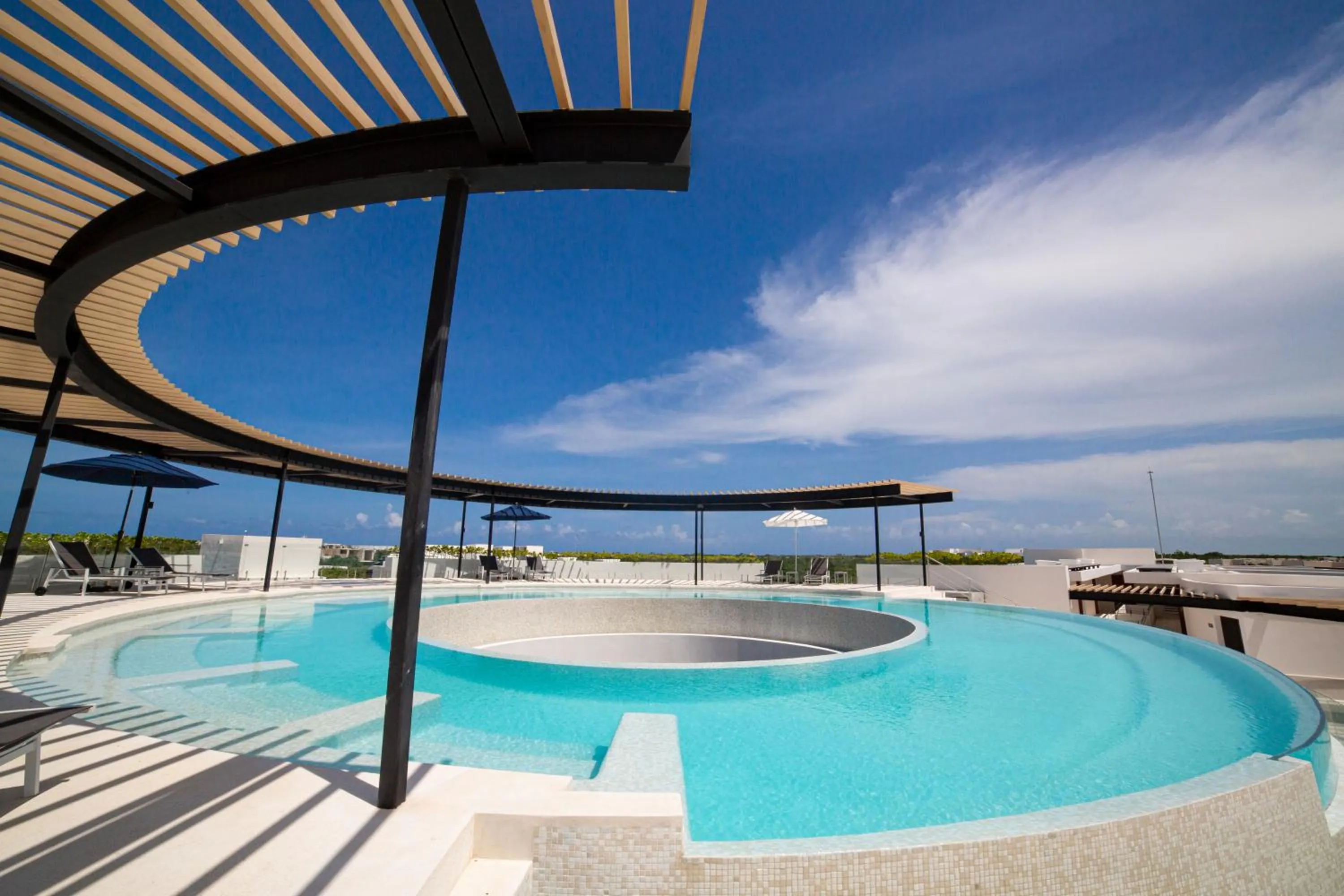 Pool view in The Panoramic By Xperience Hotels