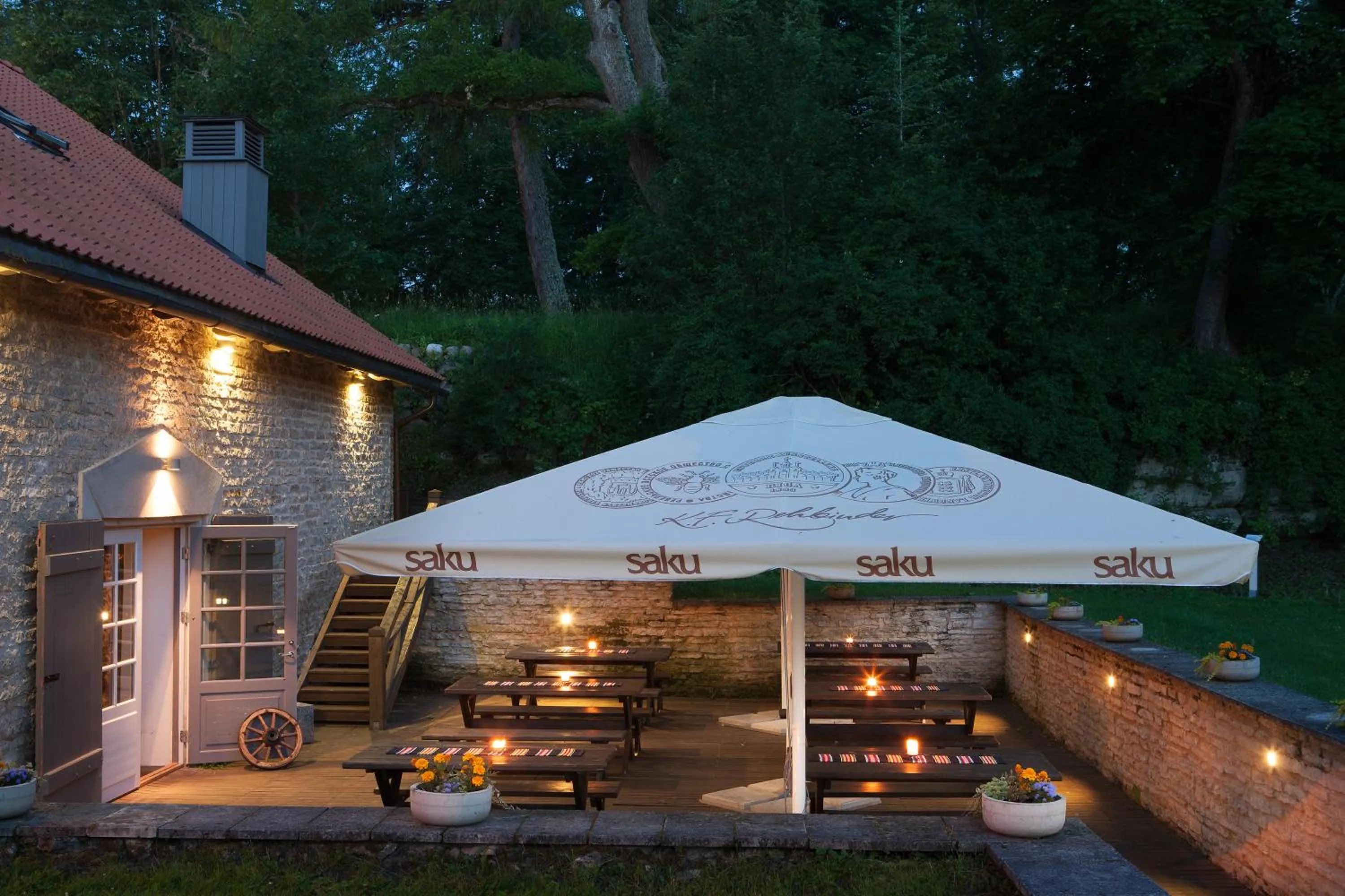 Patio in Vihula Manor Country Club & Spa