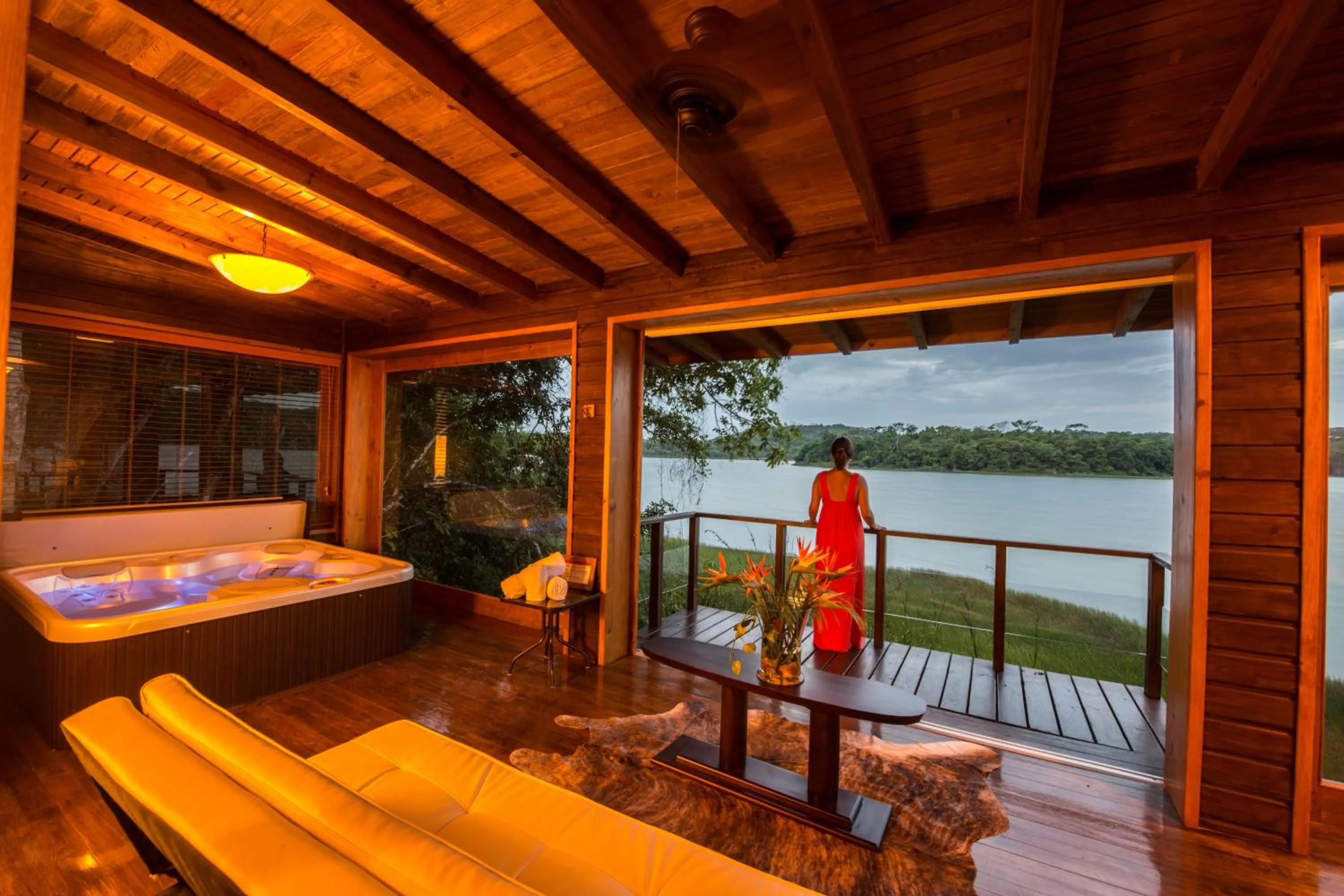 Lake view in Las Lagunas Boutique Hotel