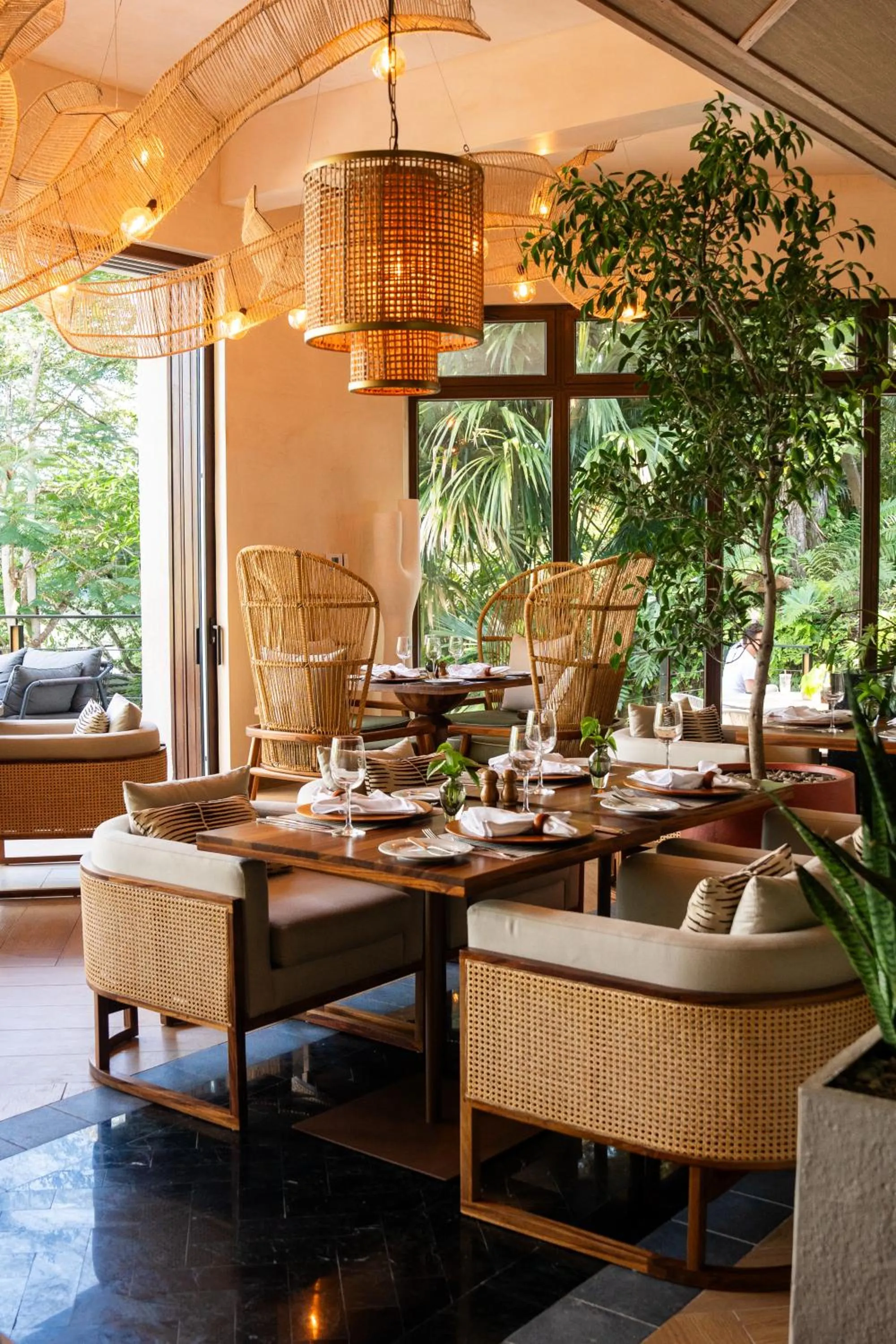 Restaurant/places to eat in Las Lagunas Boutique Hotel