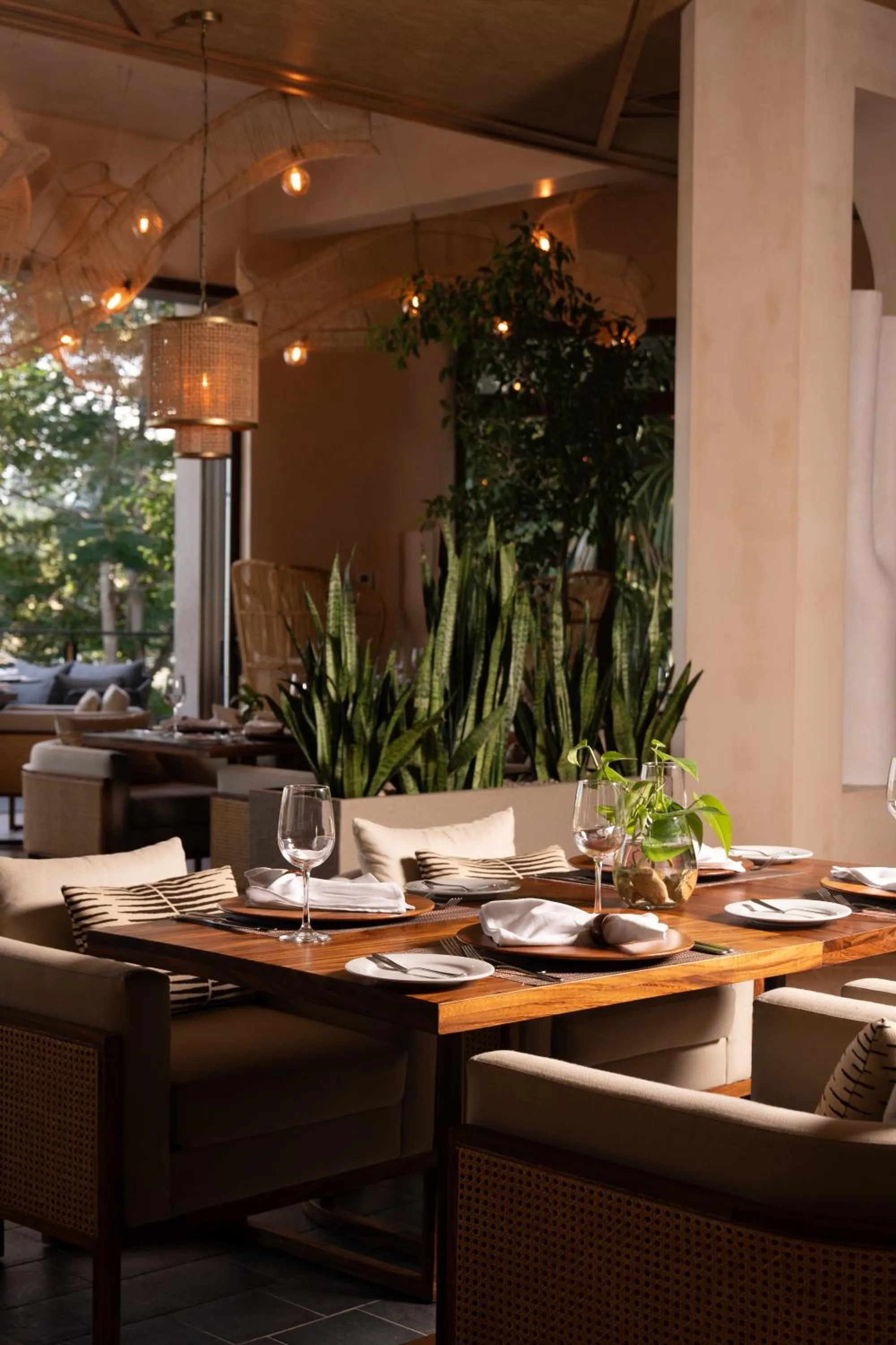 Restaurant/places to eat in Las Lagunas Boutique Hotel