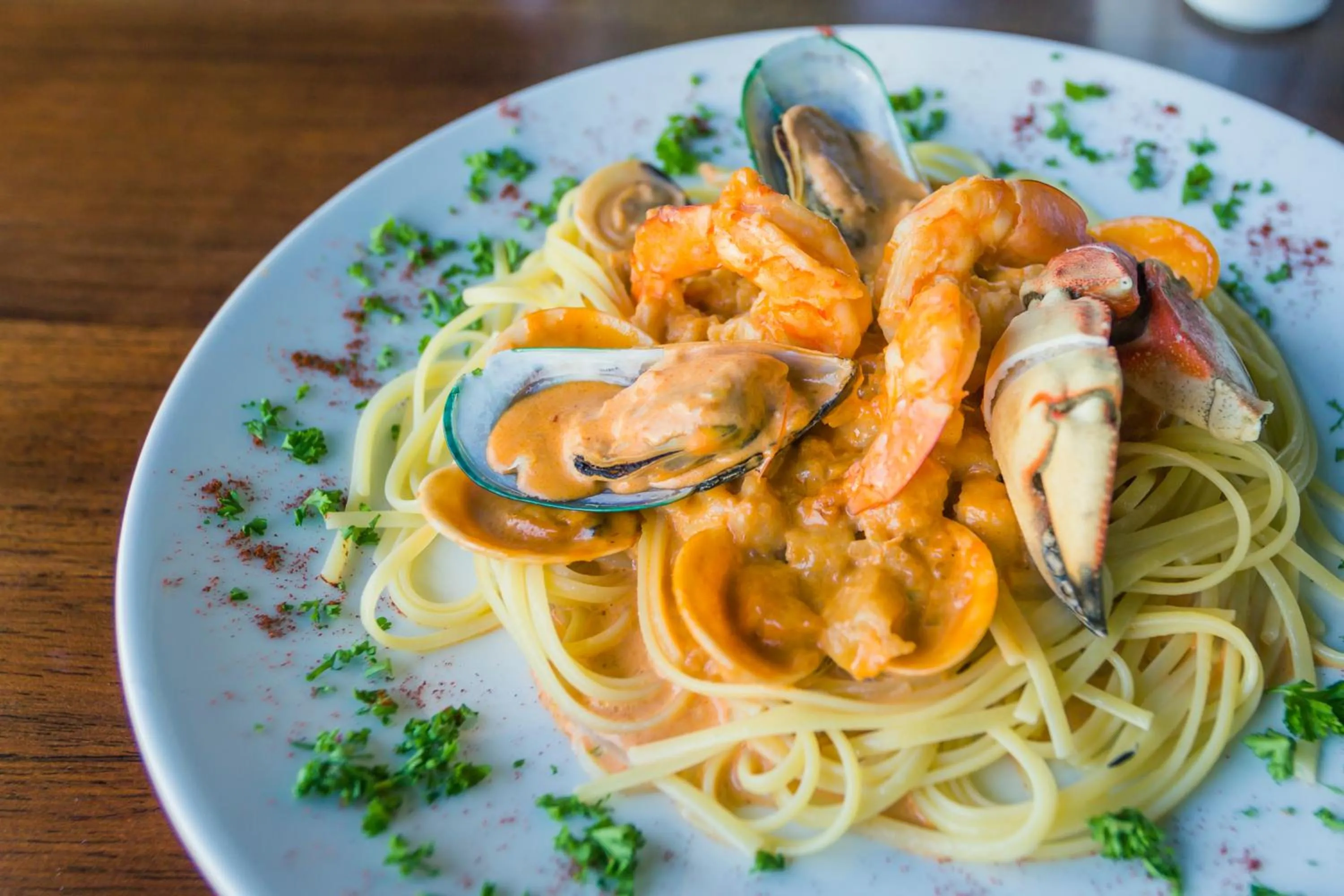 Food close-up in Las Lagunas Boutique Hotel