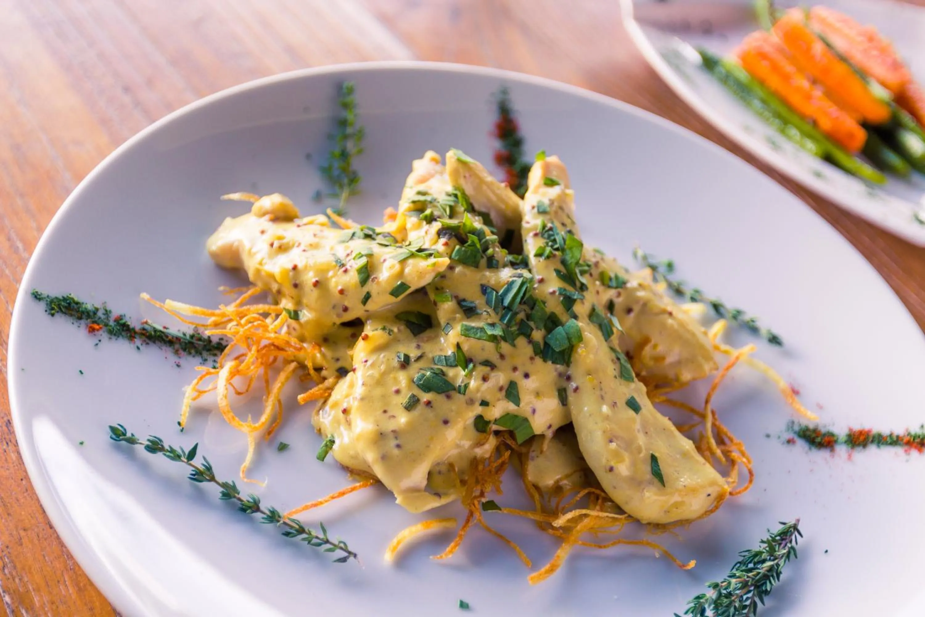 Food close-up in Las Lagunas Boutique Hotel