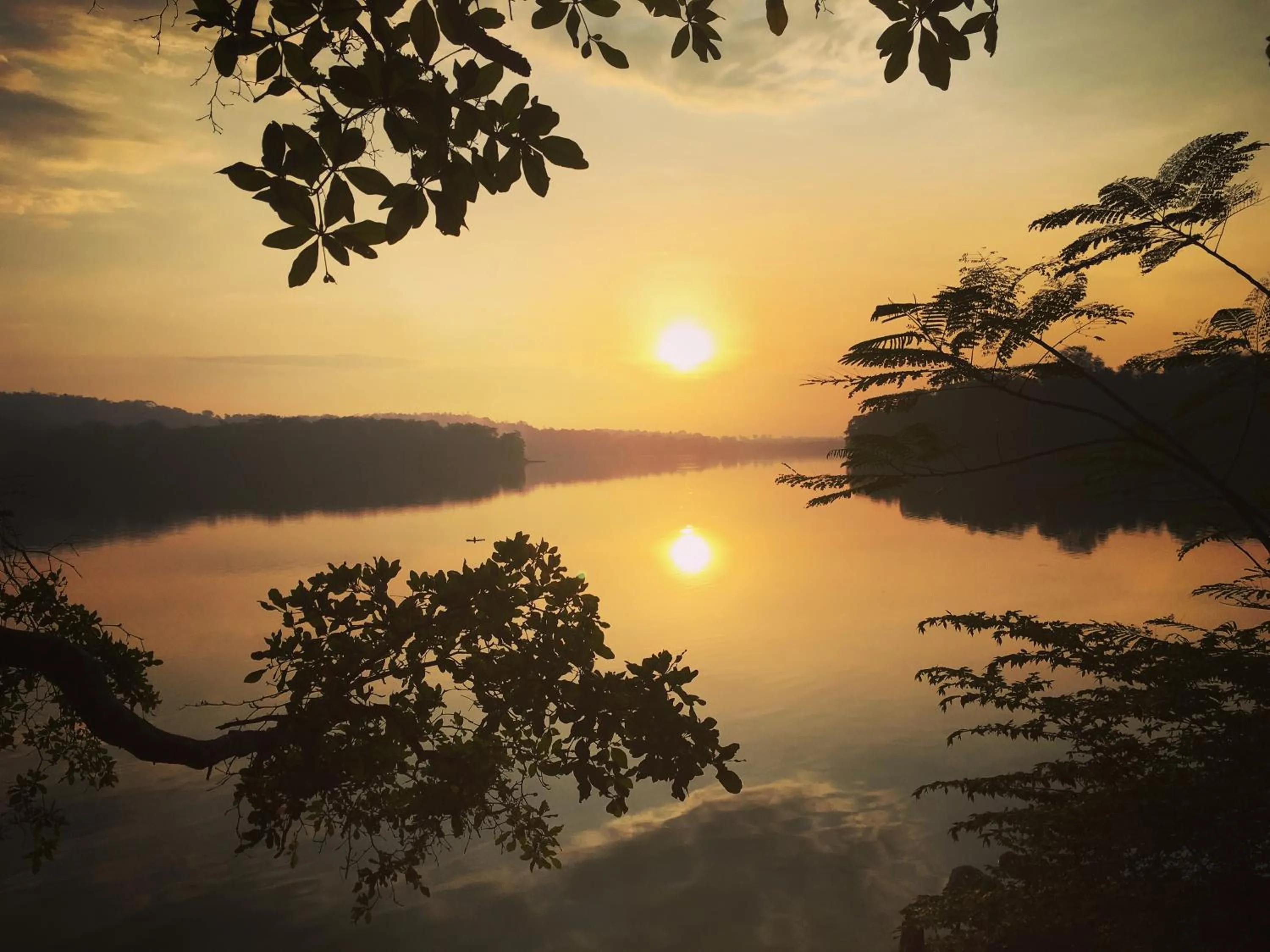 Lake view in Las Lagunas Boutique Hotel