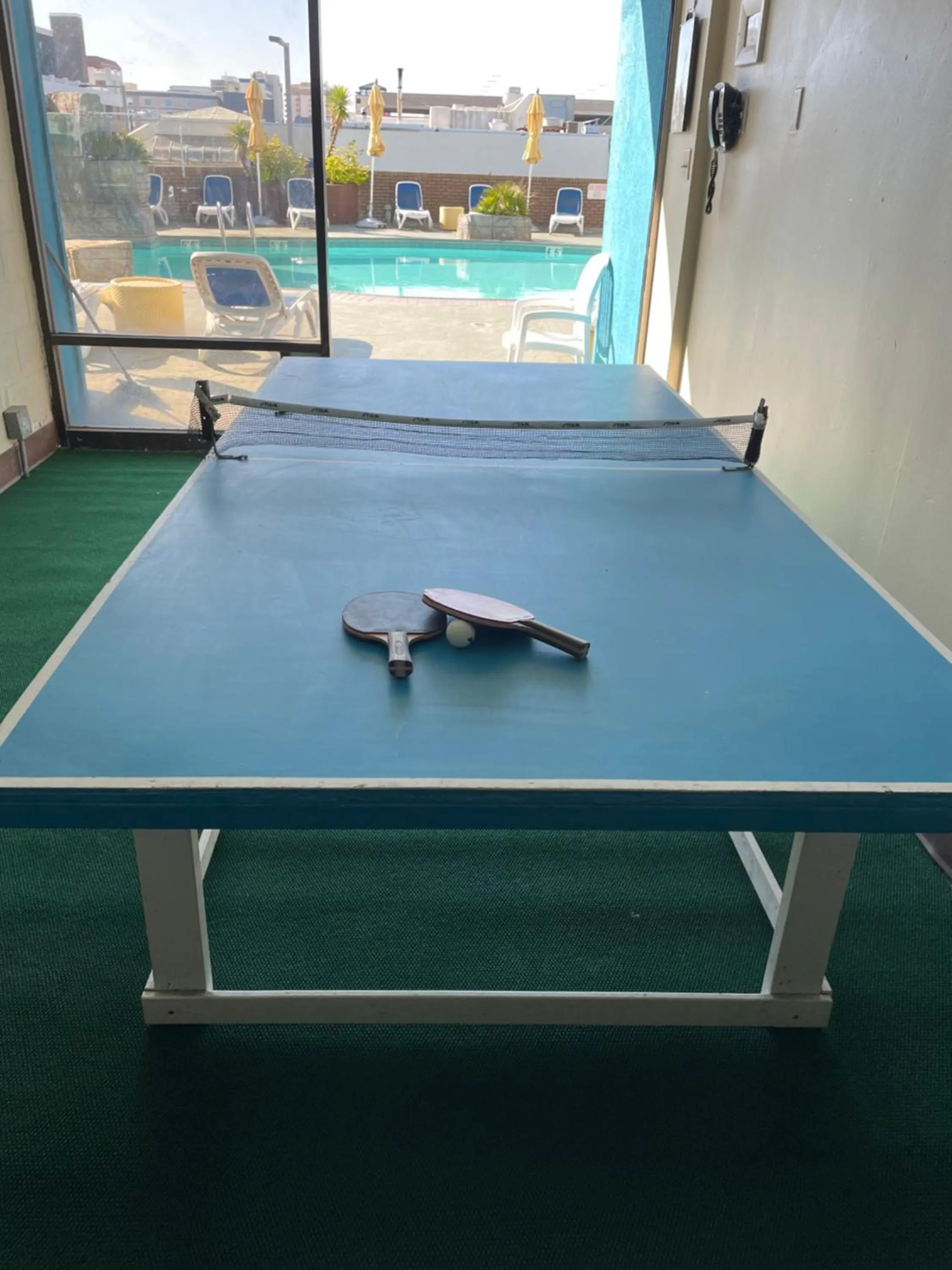 Swimming pool in Days Inn by Wyndham Virginia Beach At The Beach