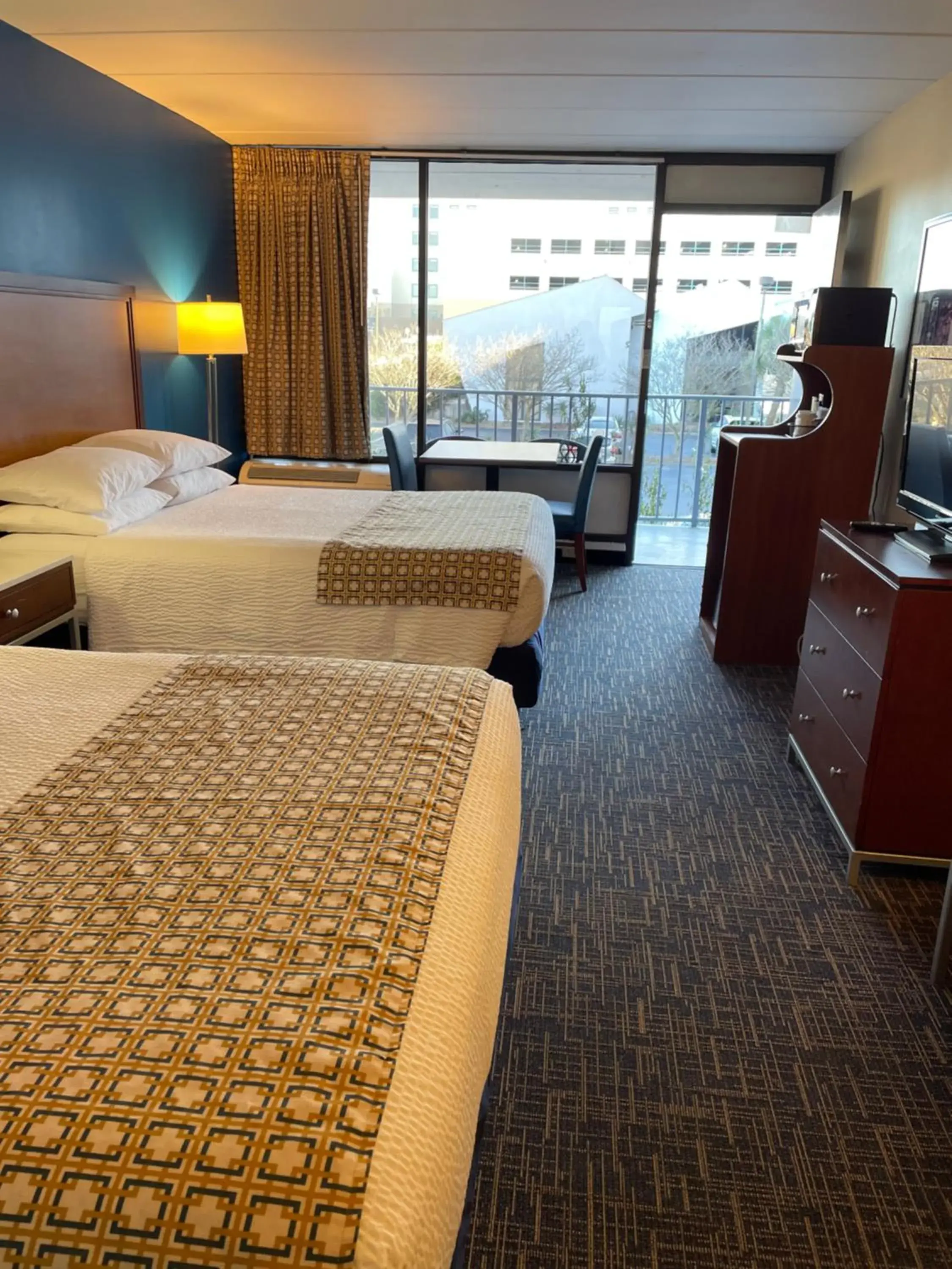 Queen Room with Two Queen Beds - Non-Smoking in Days Inn by Wyndham Virginia Beach At The Beach Queen Room with Two Queen Beds - Non-Smoking in Days Inn by Wyndham Virginia Beach At The Beach