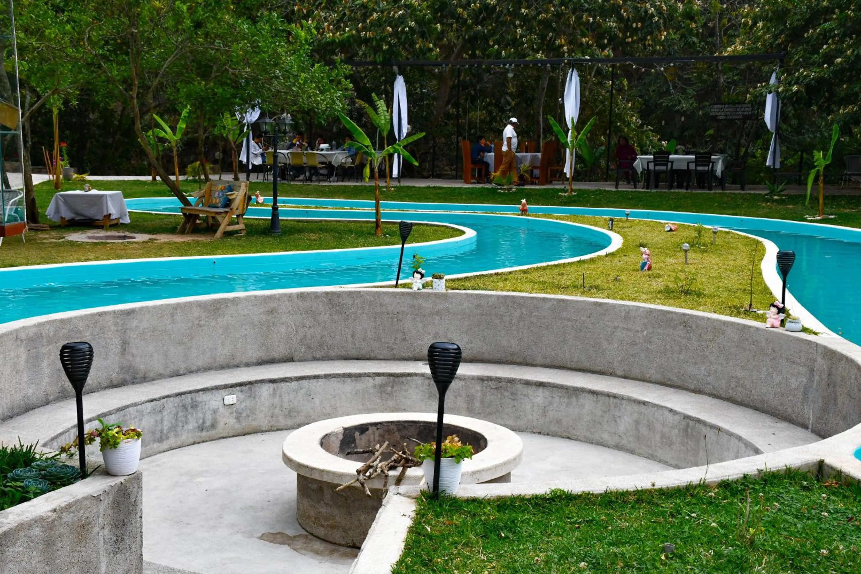 Pool view in Zoila's Suite Escape