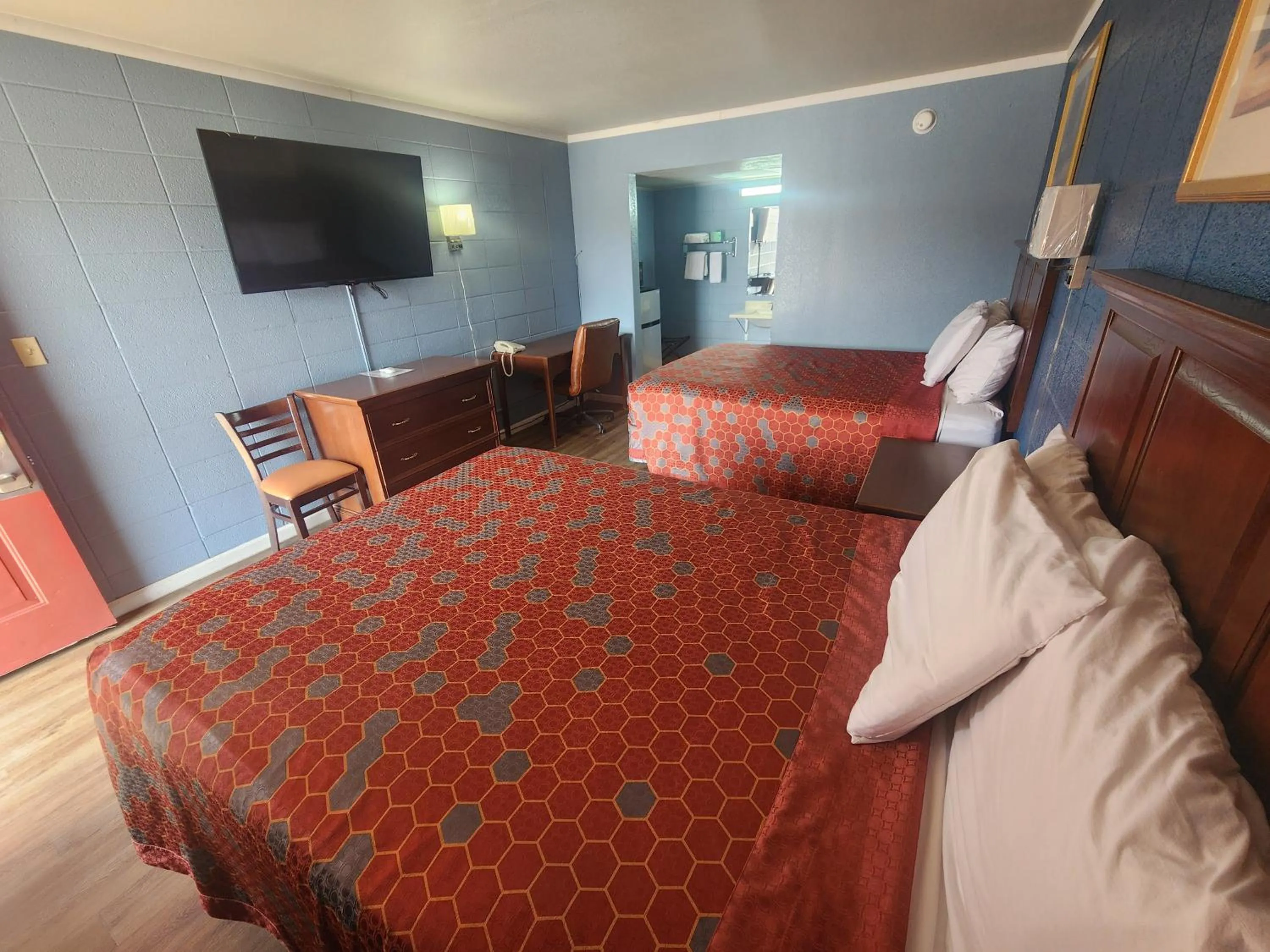 Bedroom, Bed in Guest House Motel