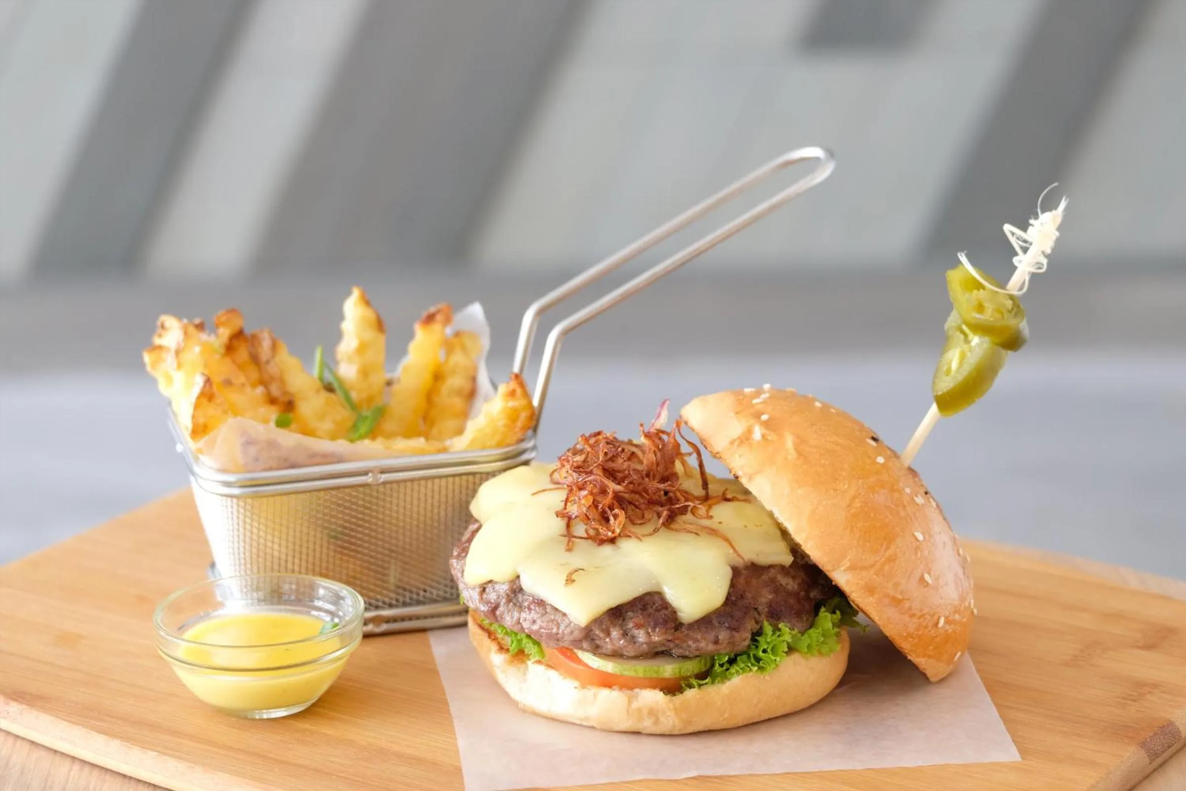 Food in The District Boracay