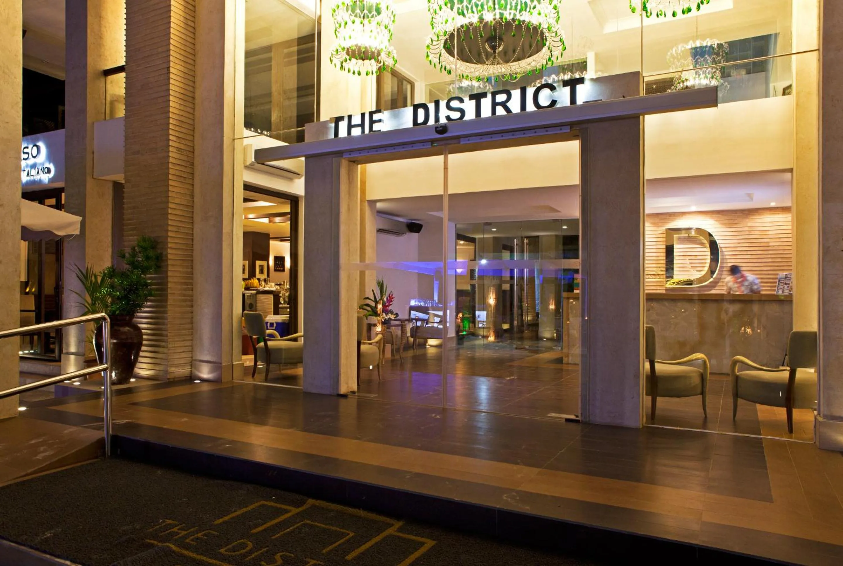 Facade/entrance in The District Boracay