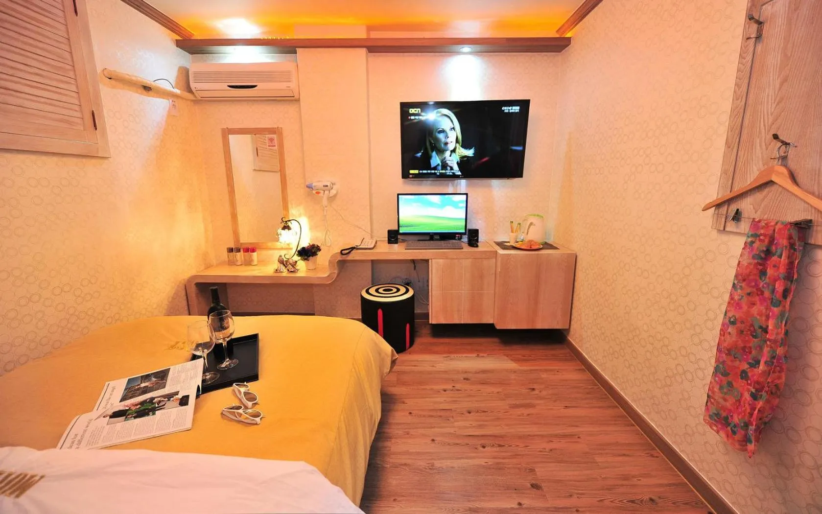 Bed in Inje OST Motel