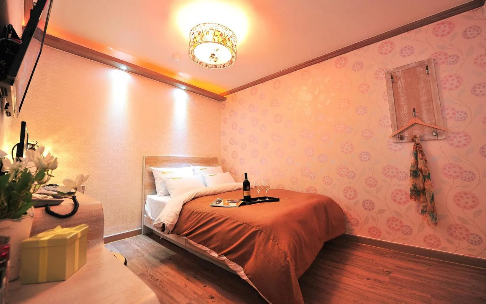 Bed in Inje OST Motel