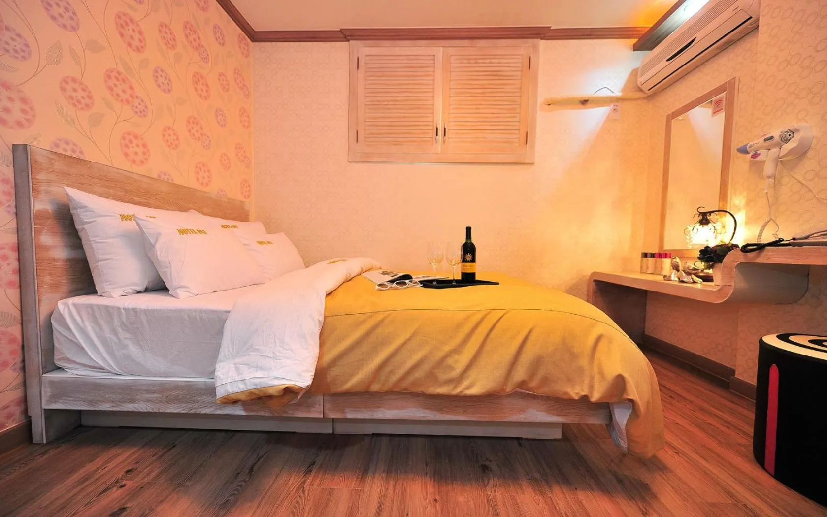 Bed in Inje OST Motel