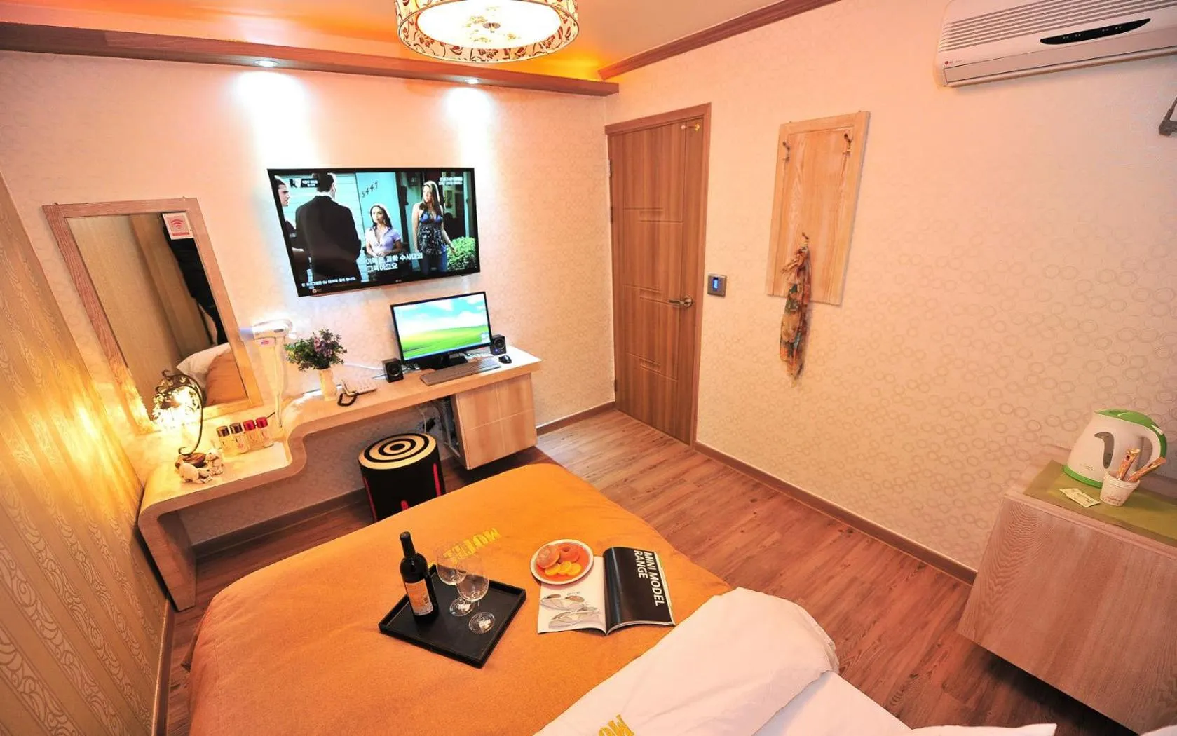 Bed in Inje OST Motel