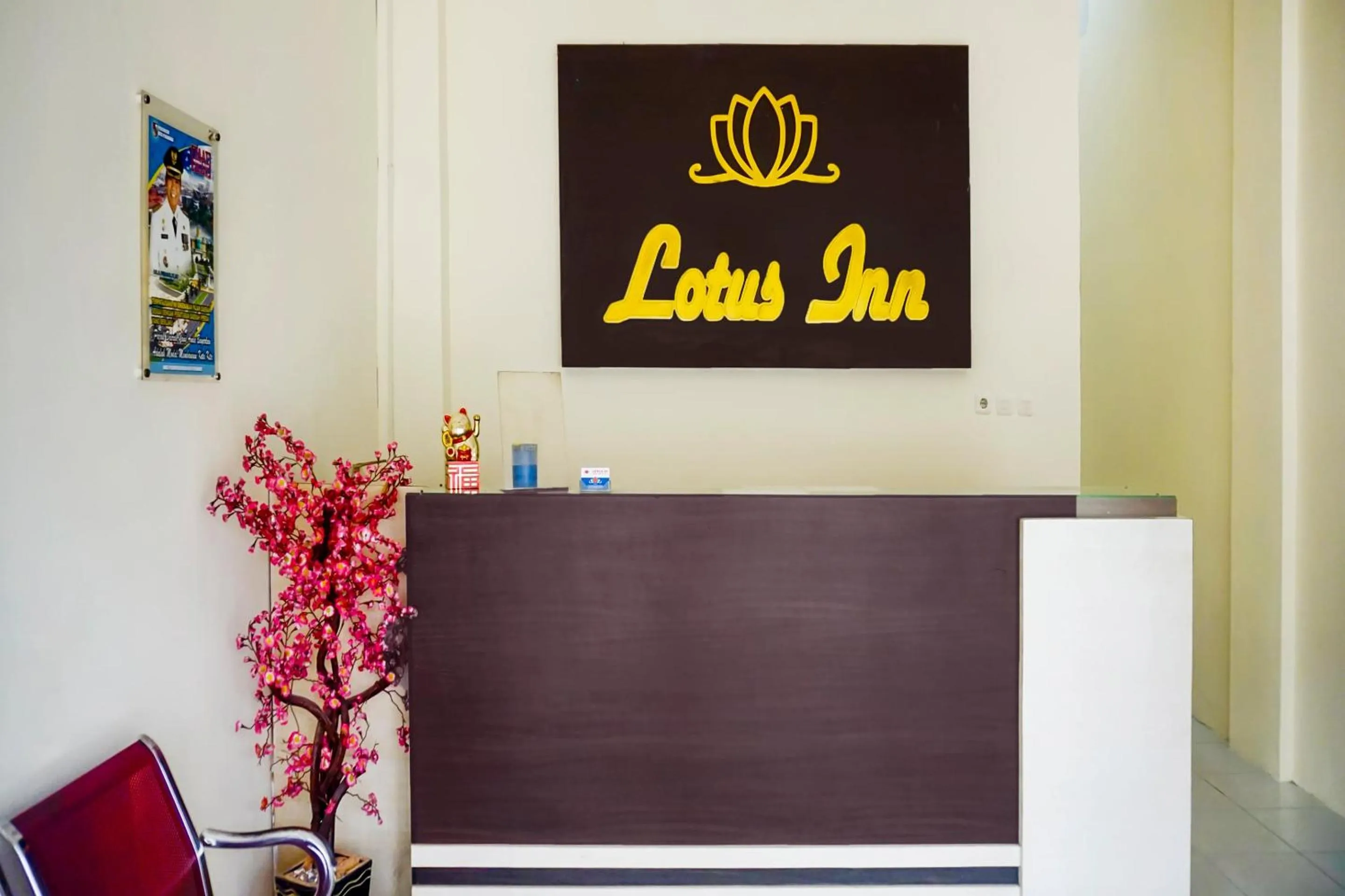 Lobby or reception in Hotel O Pekanbaru near Mall Ciputra Seraya formerly Lotus Inn