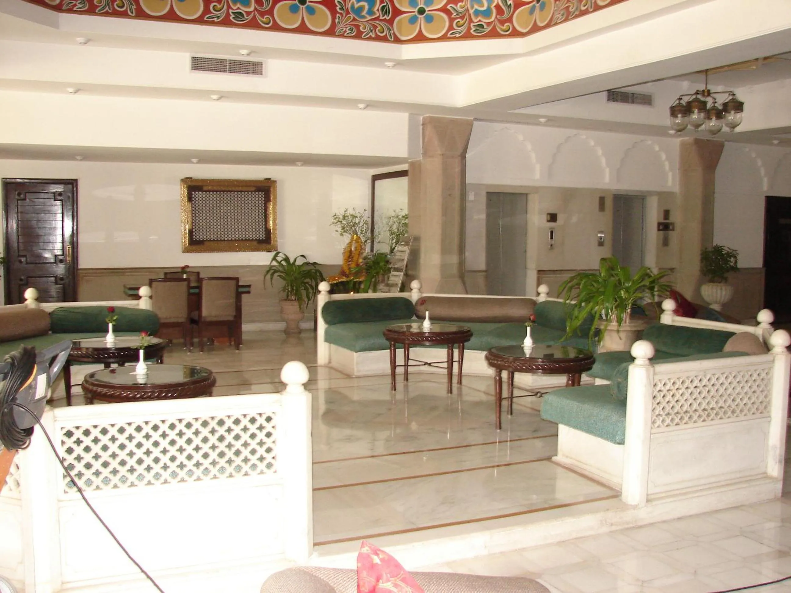 Seating area in Mansingh Palace, Ajmer