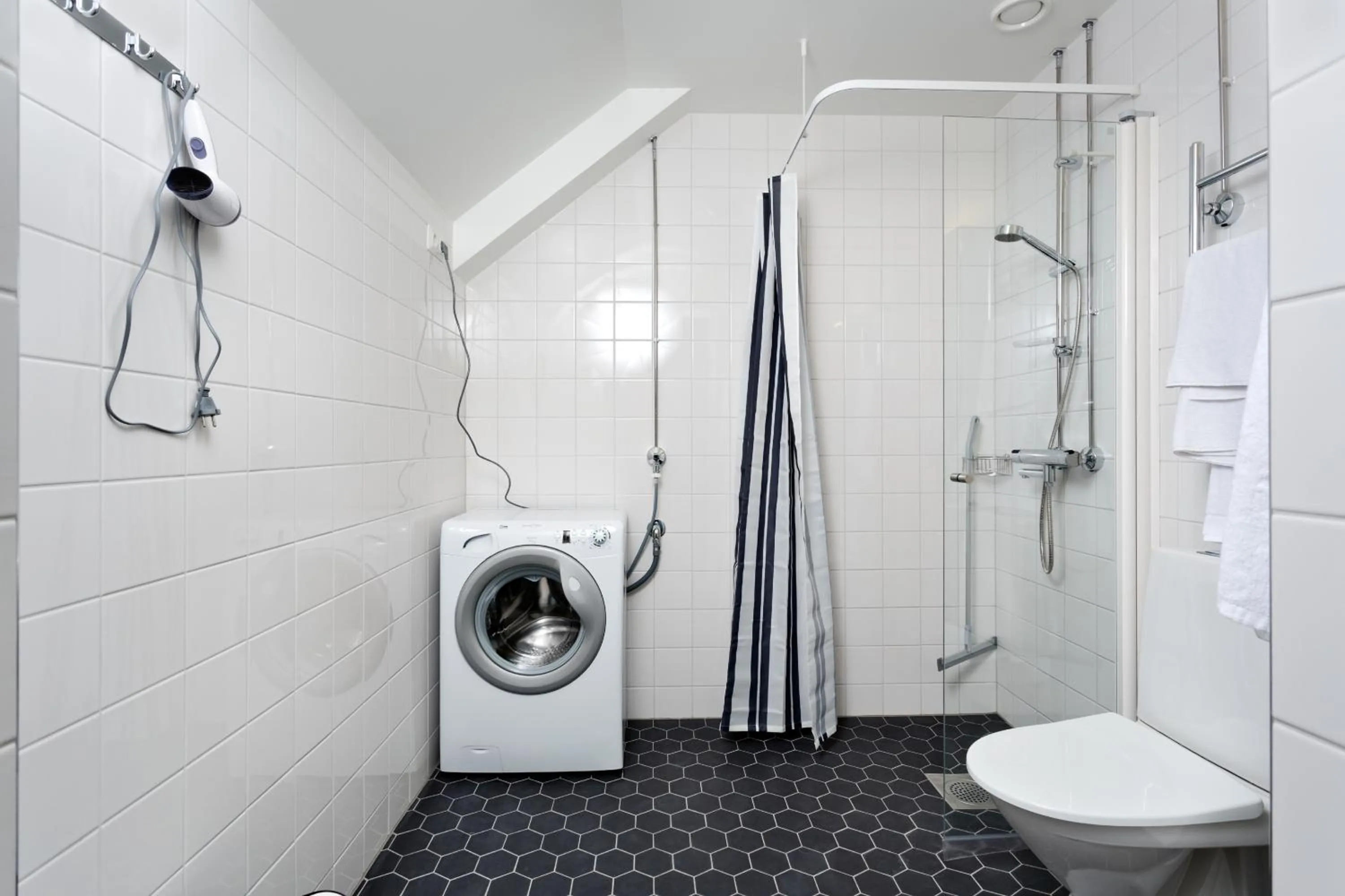 Bathroom in Forenom Serviced Apartments Helsinki Kruununhaka