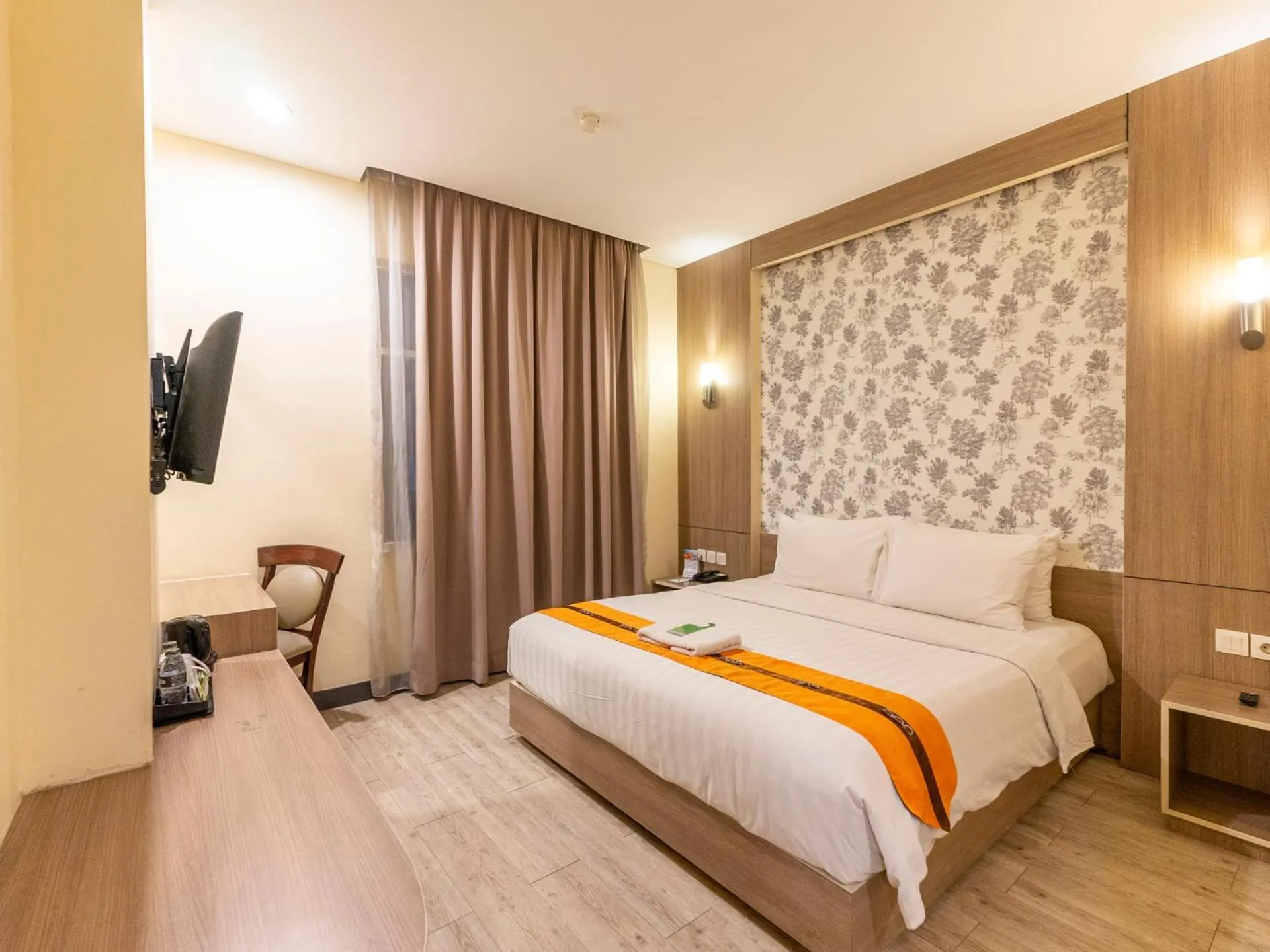 Bed in Oria Hotel Jakarta