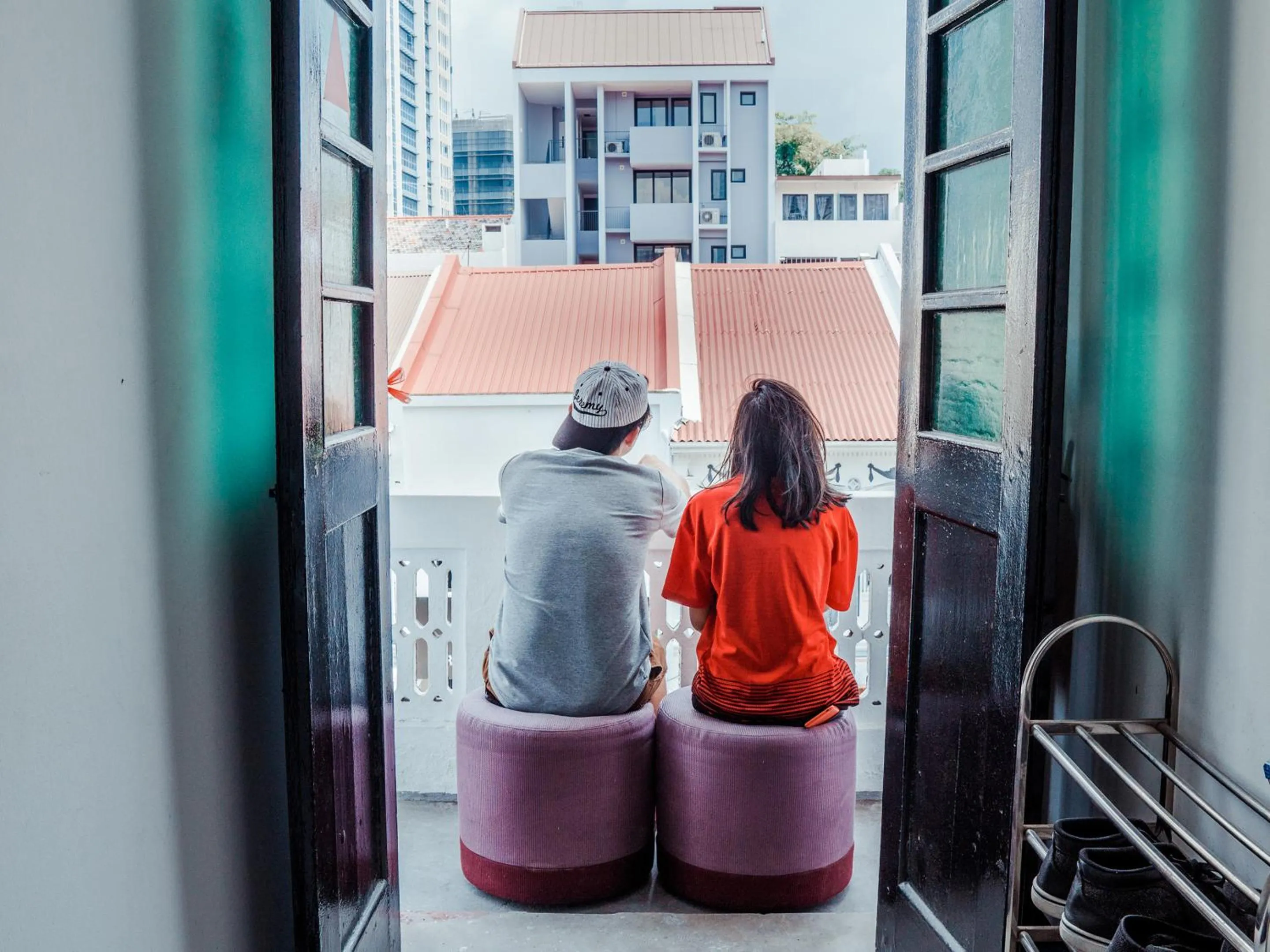 Balcony/Terrace in BEAT. Sports Hostel