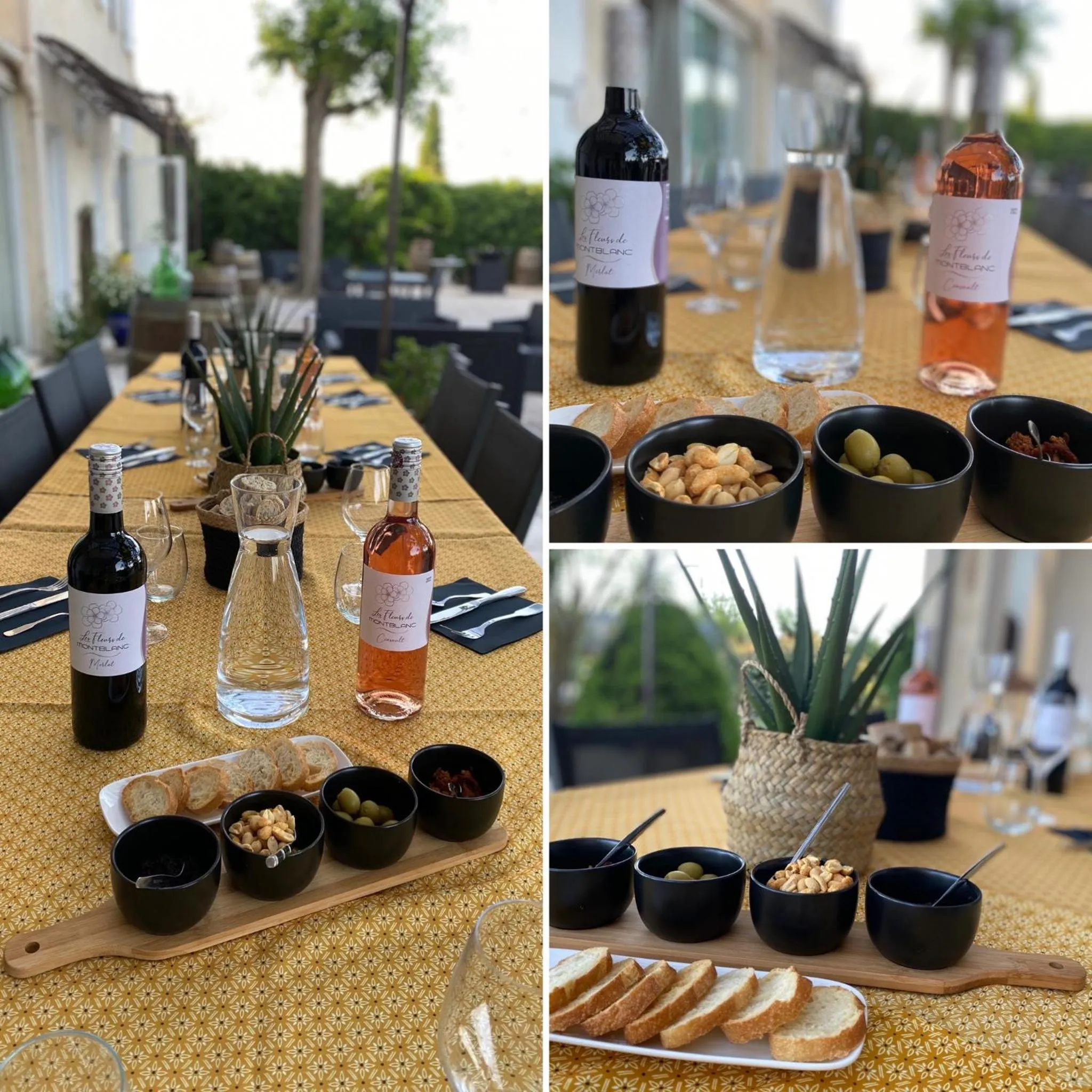 Patio in A l'Orée Des Vignes