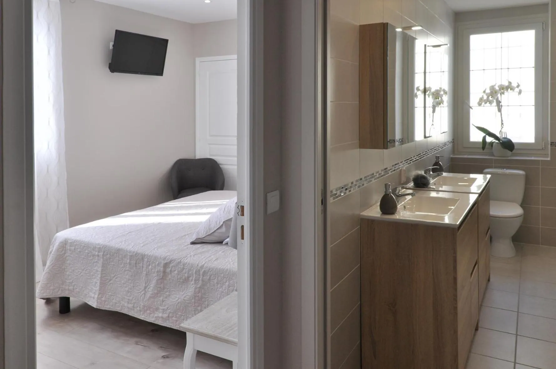 Bed in A l'Orée Des Vignes