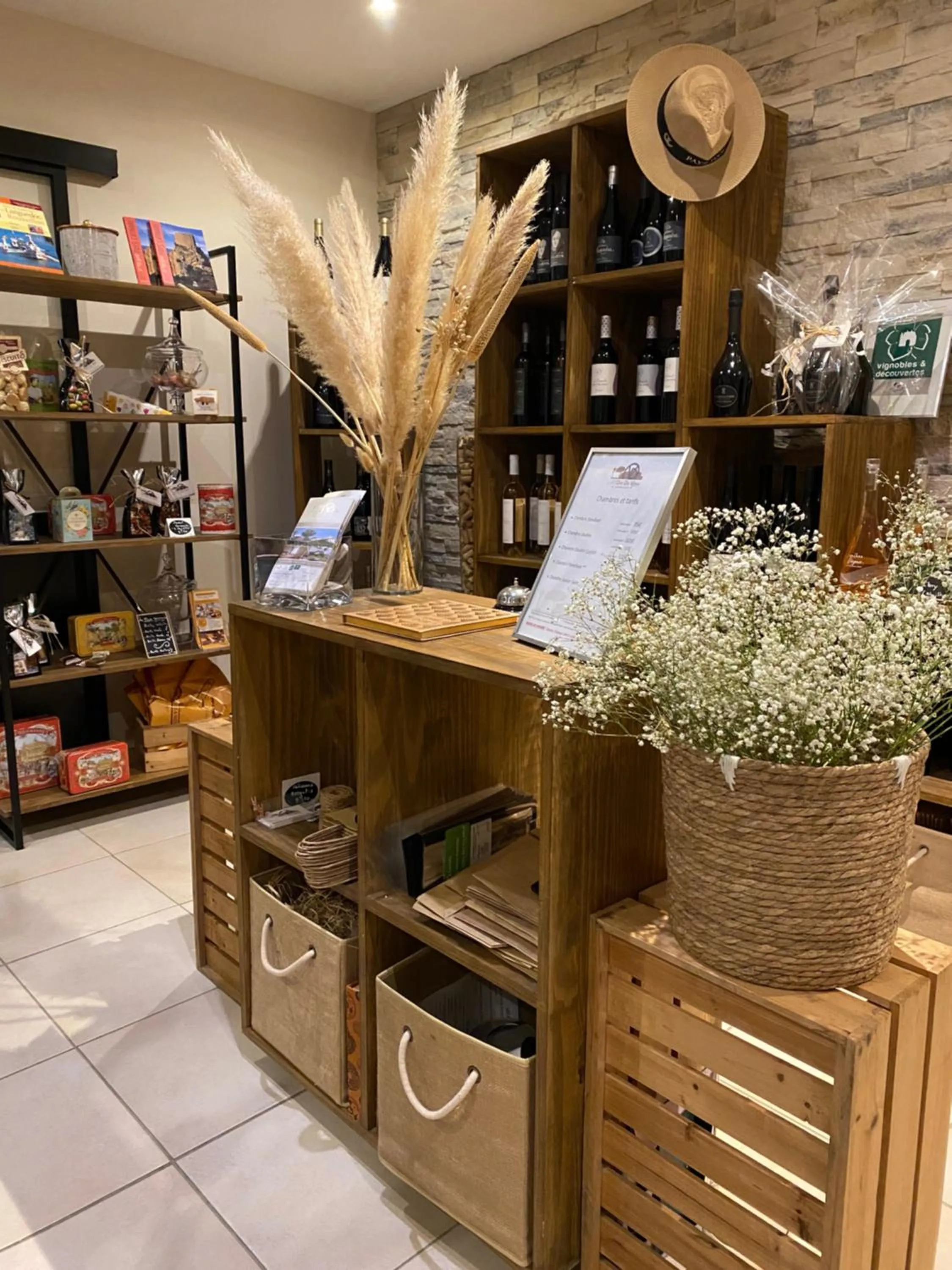 Food and drinks in A l'Orée Des Vignes