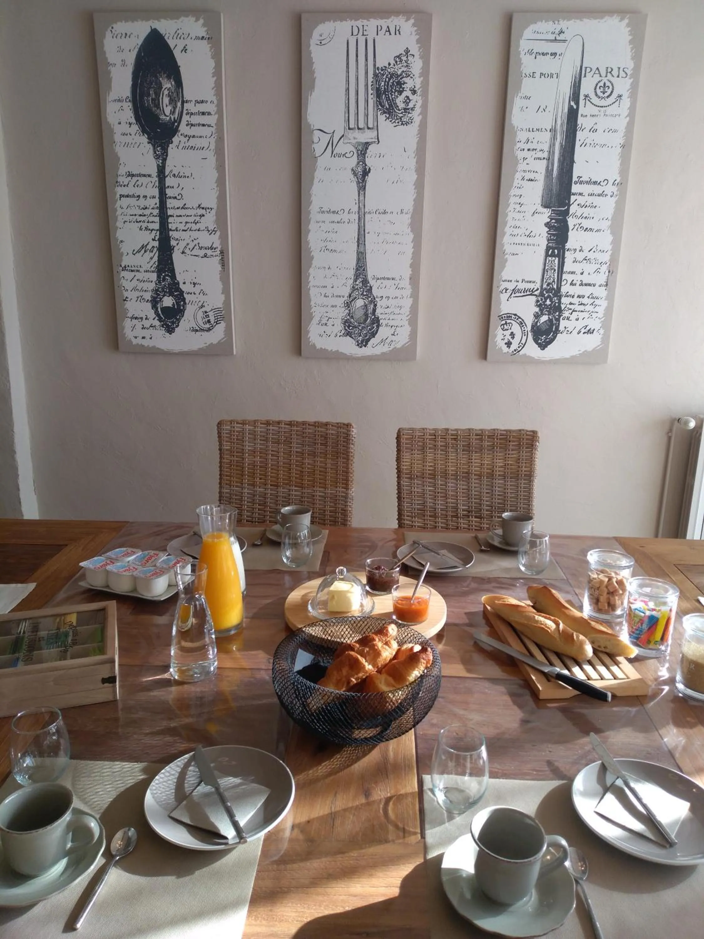 Breakfast in A l'Orée Des Vignes