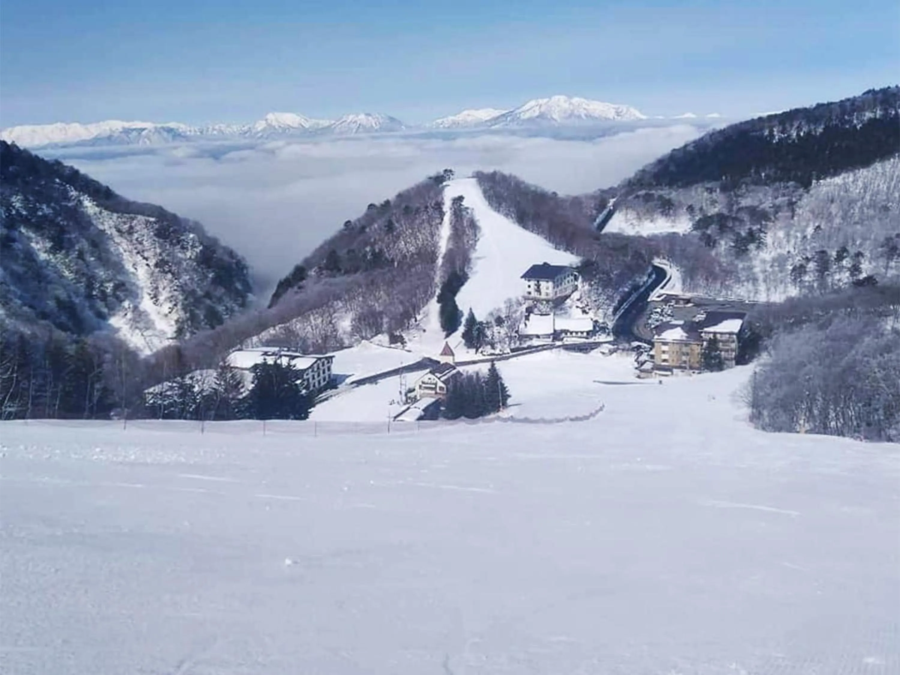 Skiing in Villa Alpen