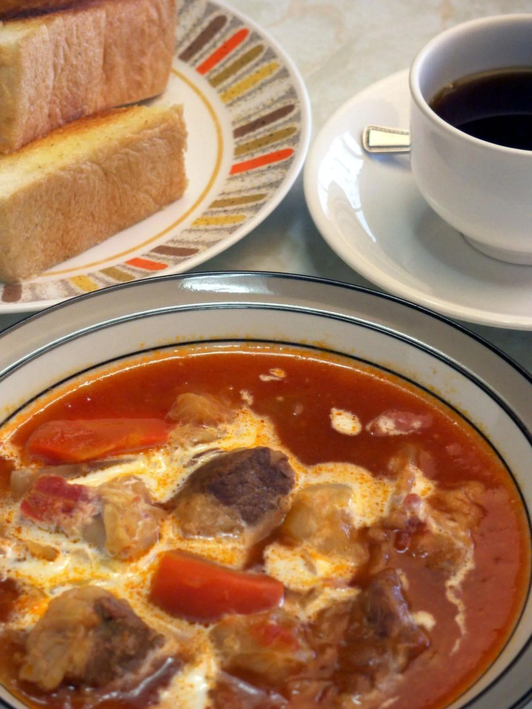 Food close-up in Villa Alpen