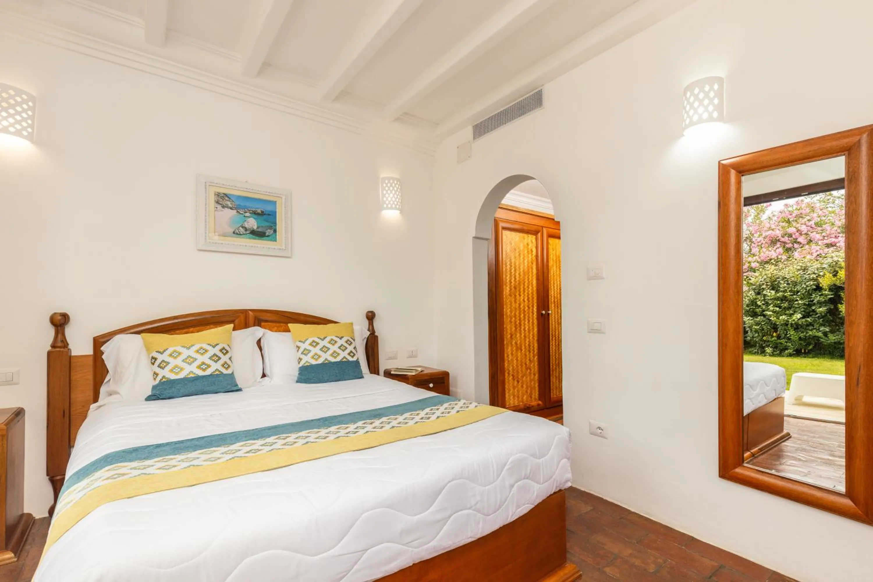 Bed in Hotel Vecchia Marina