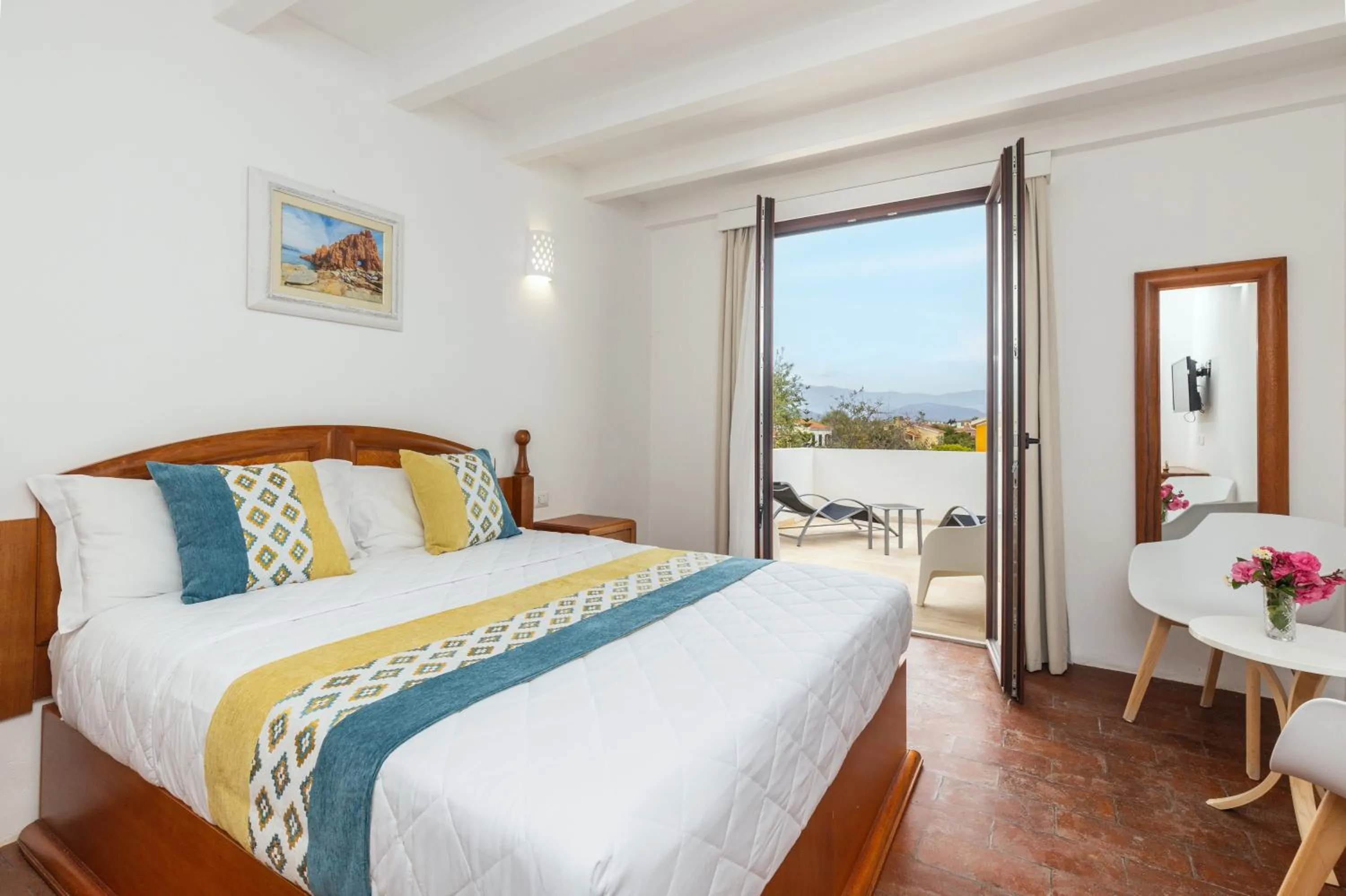 Bed in Hotel Vecchia Marina