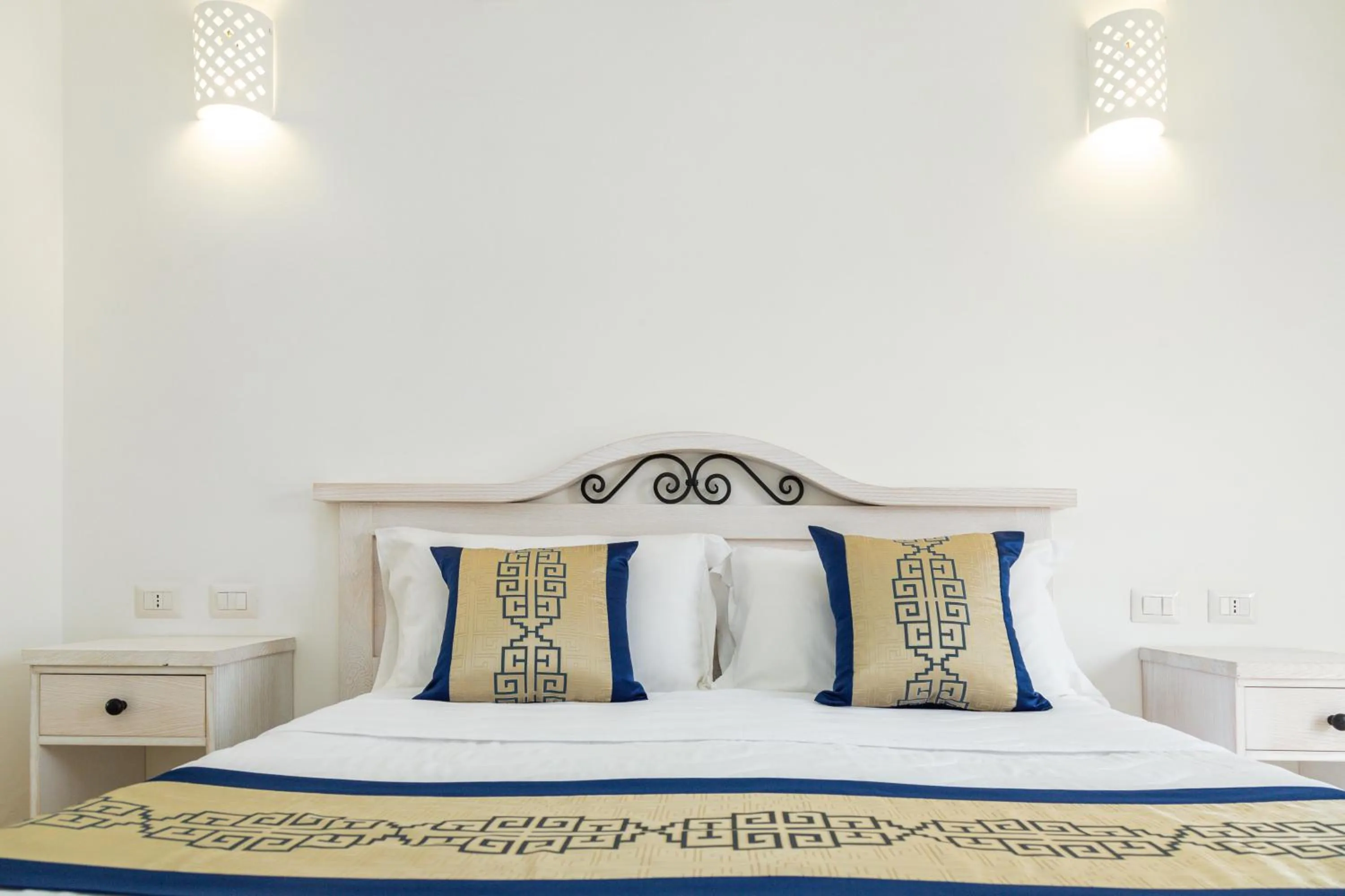 Bed in Hotel Vecchia Marina