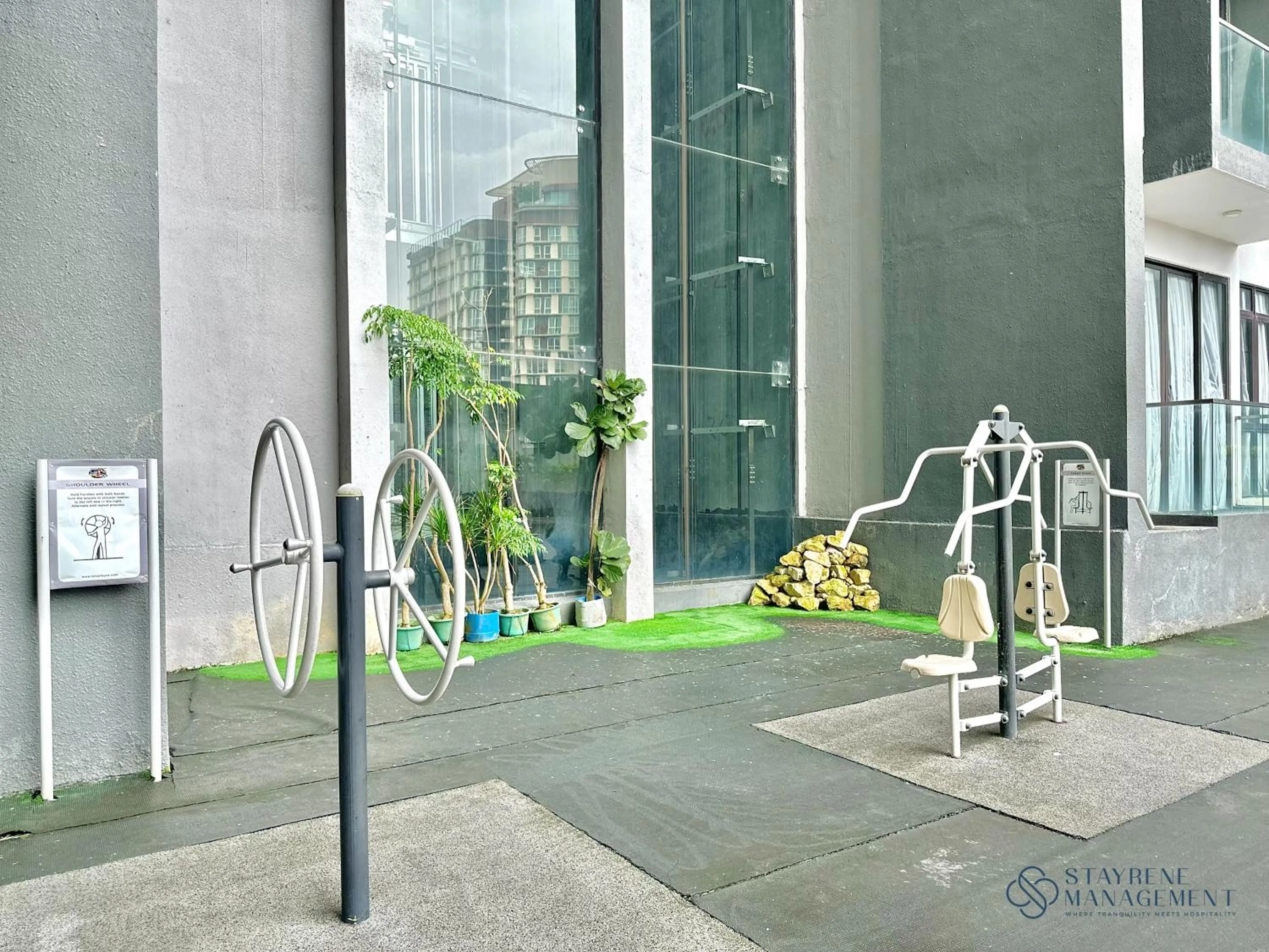 Area and facilities in D'Pristine Medini by Stayrene