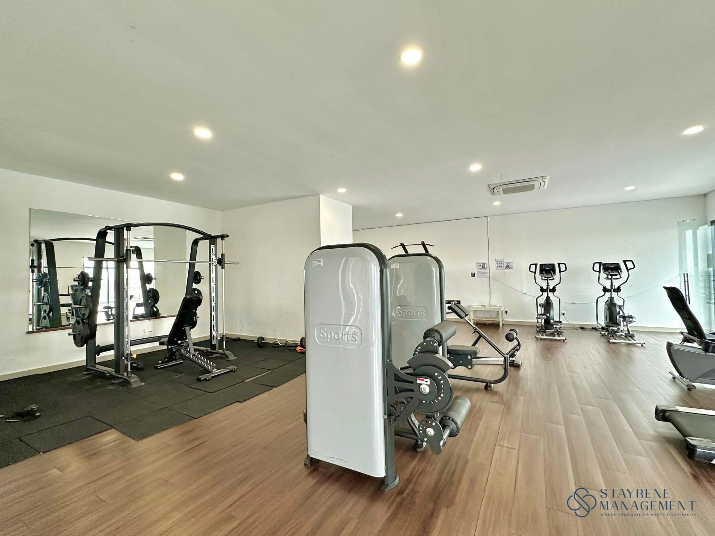 Fitness centre/facilities in D'Pristine Medini by Stayrene
