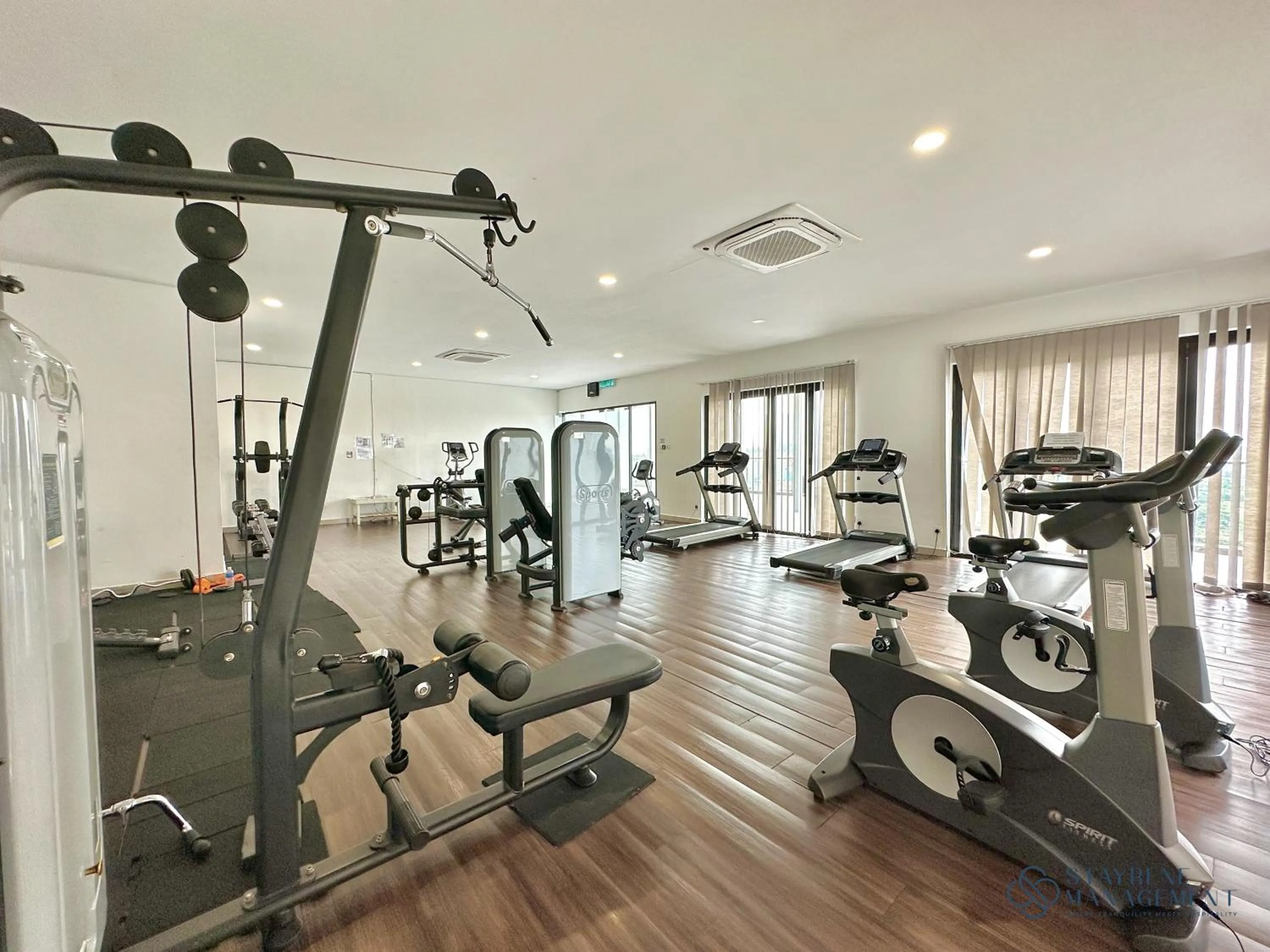 Fitness centre/facilities in D'Pristine Medini by Stayrene