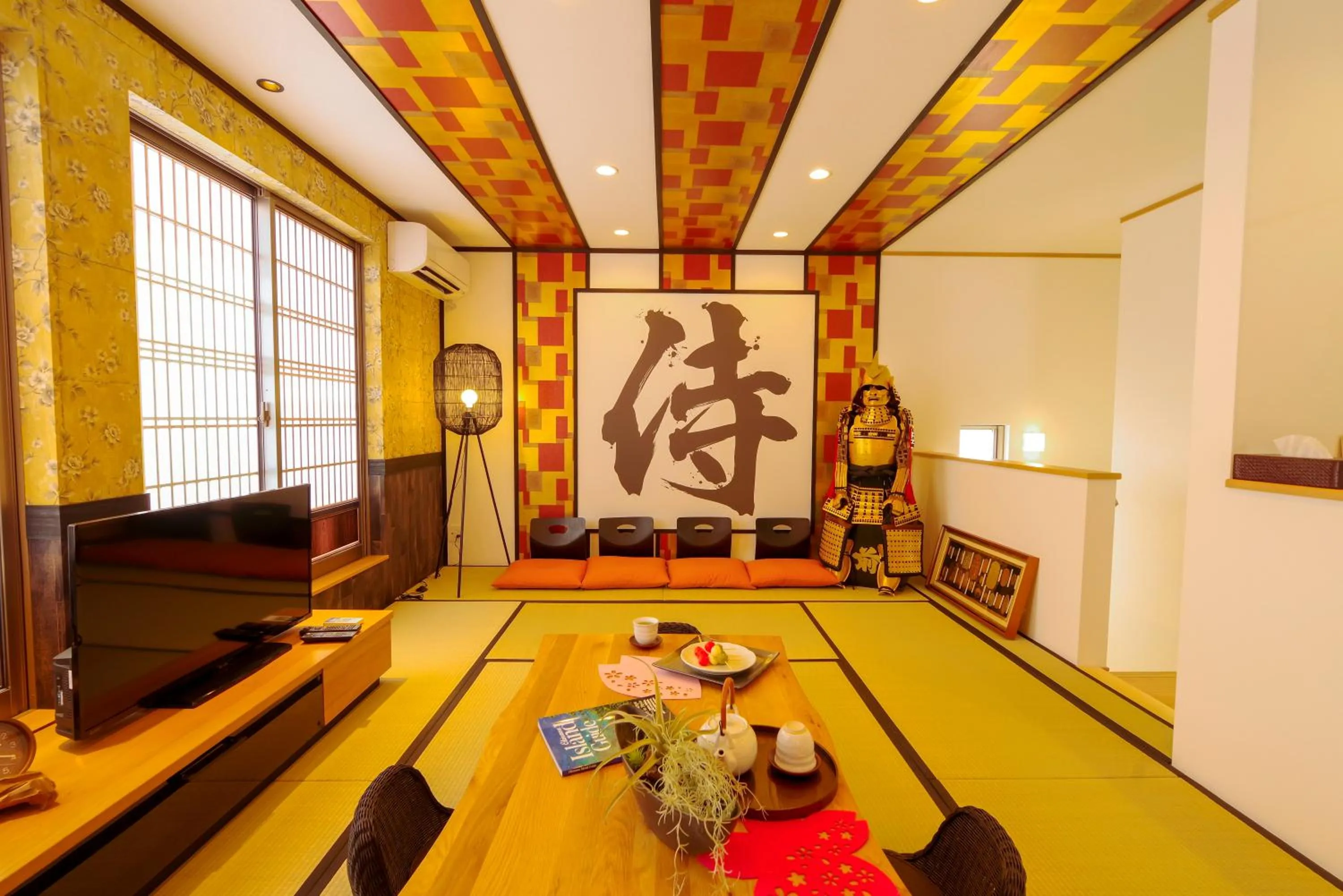 Decorative detail in SAMURAI