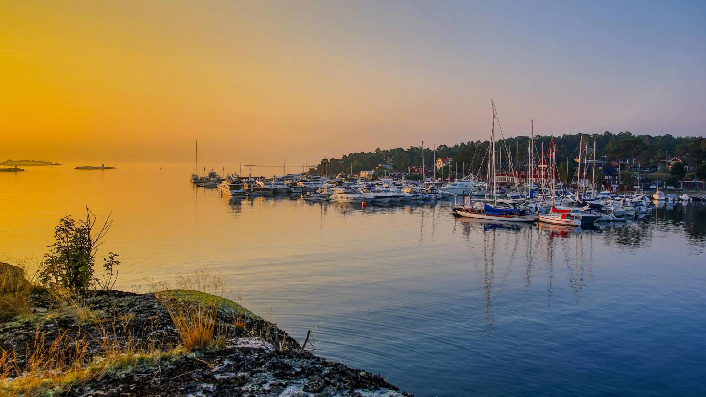 Property building in Sandhamn Seglarhotell