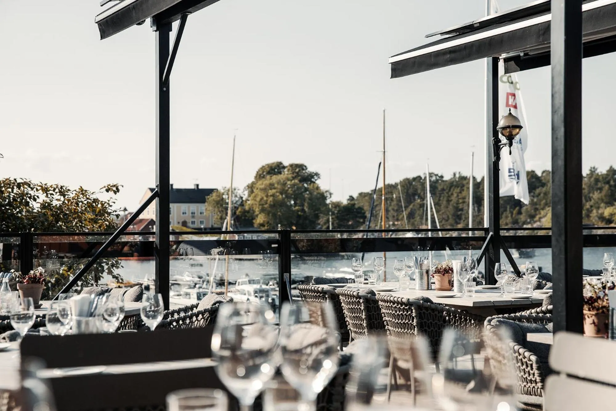 Restaurant/places to eat in Sandhamn Seglarhotell