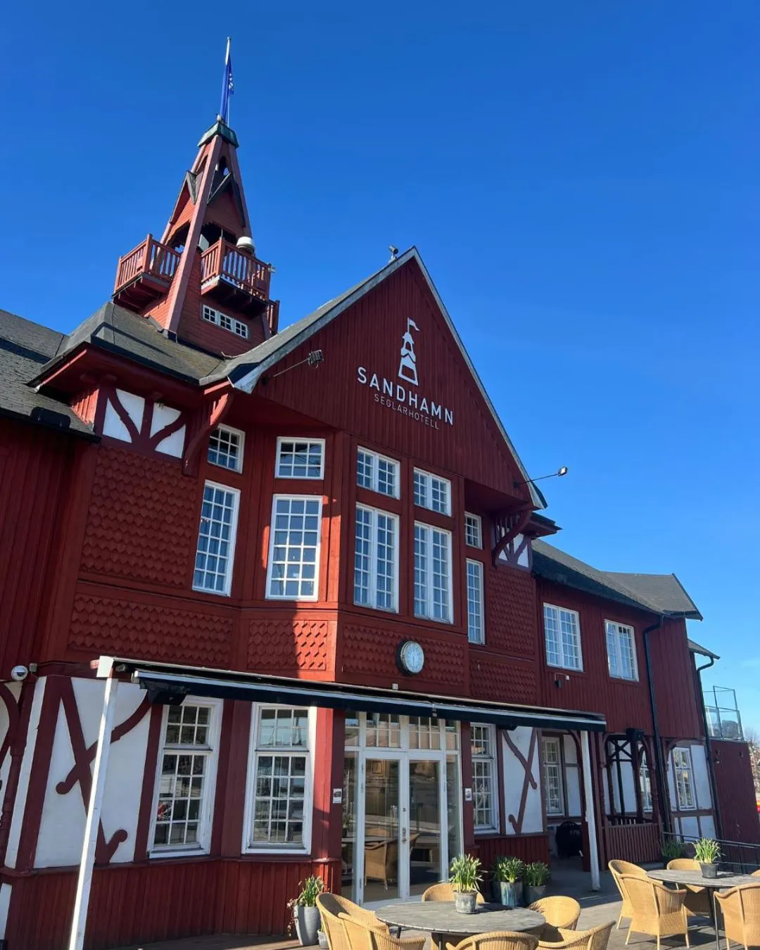 Property building in Sandhamn Seglarhotell