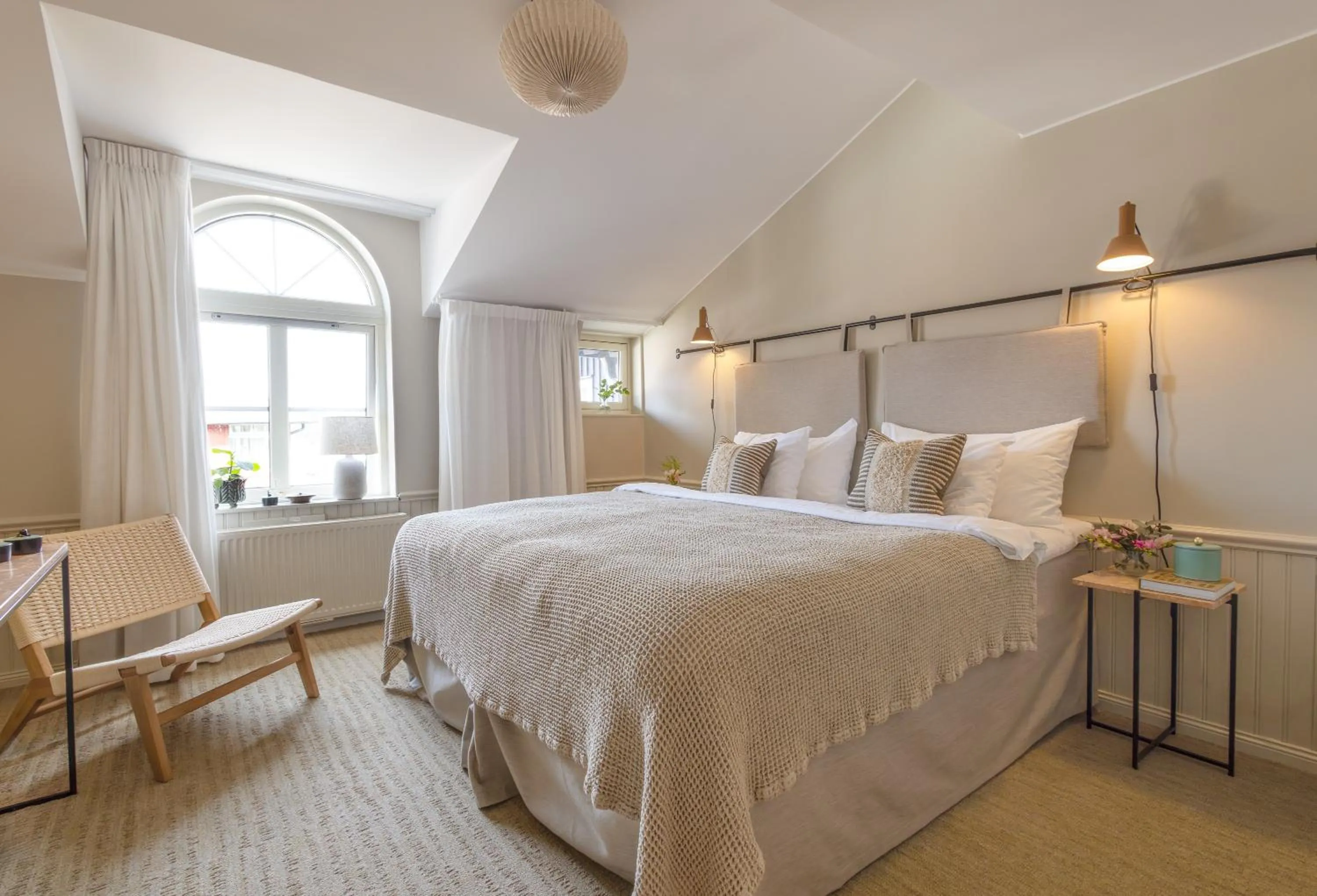 Bed in Sandhamn Seglarhotell