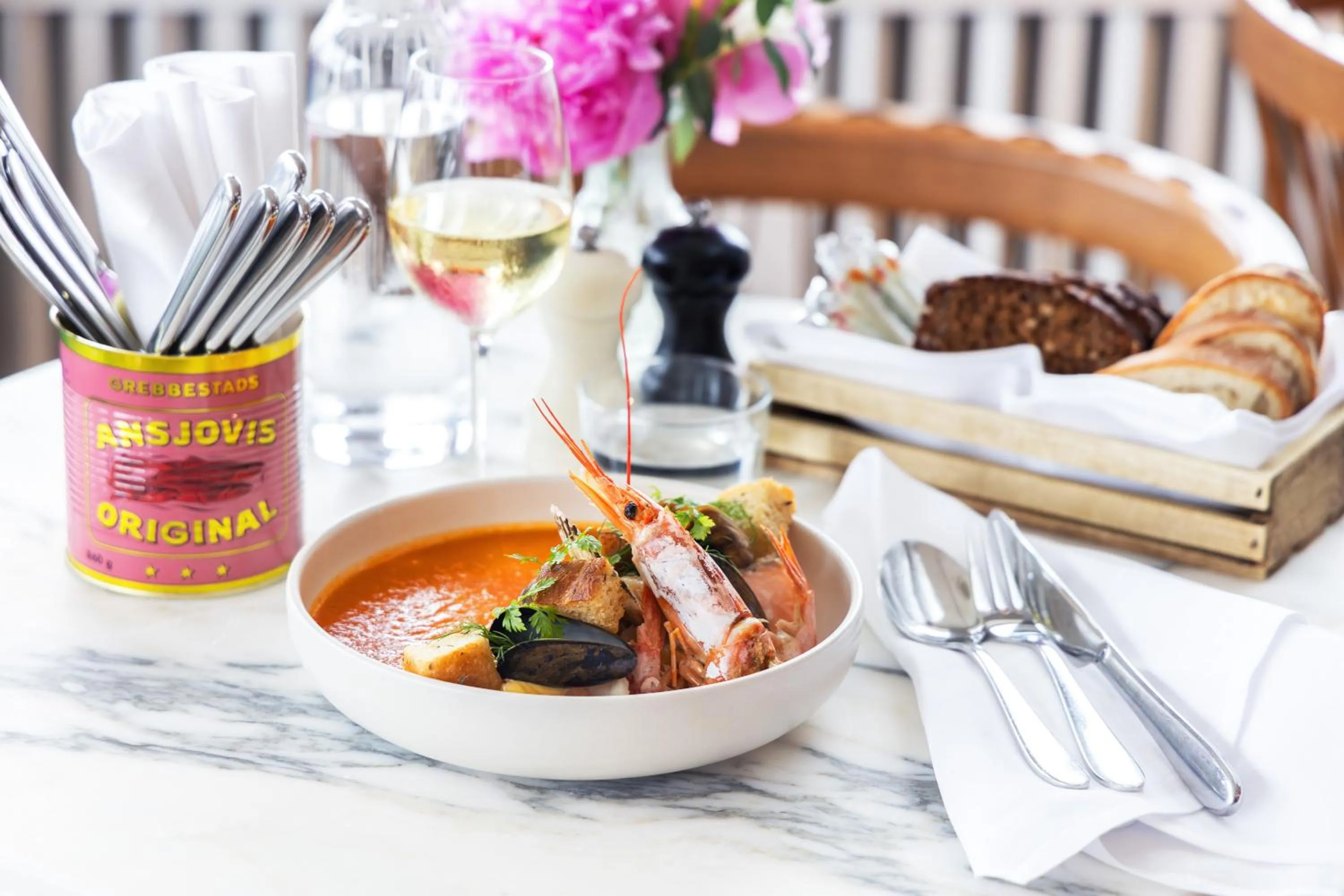 Food and drinks in Sandhamn Seglarhotell