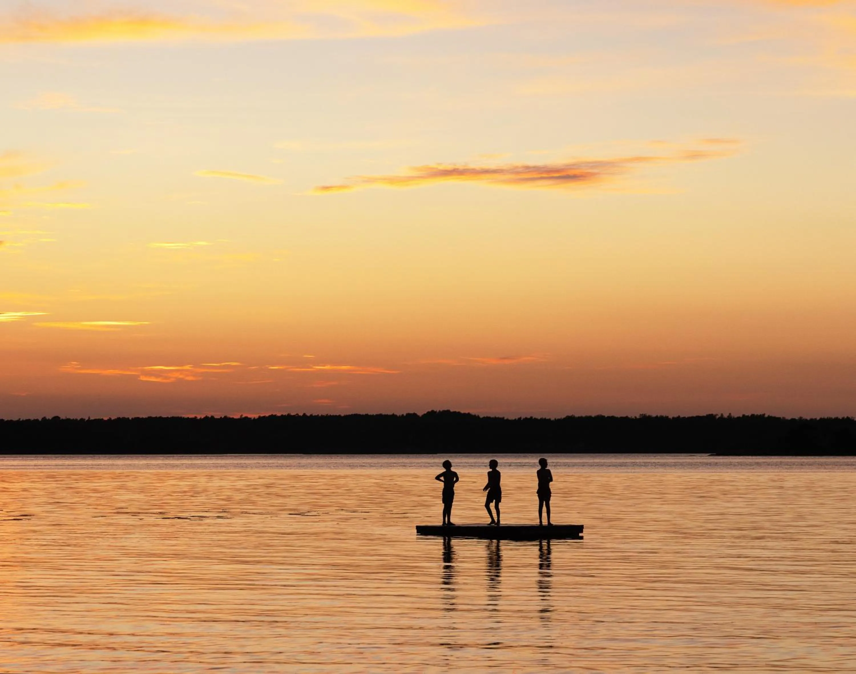 Sunset in Sandhamn Seglarhotell