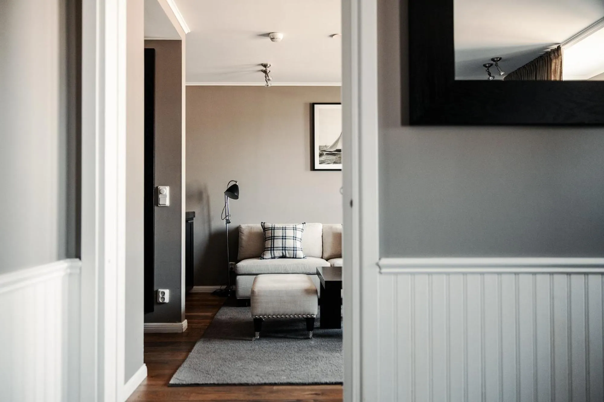 Bed in Sandhamn Seglarhotell