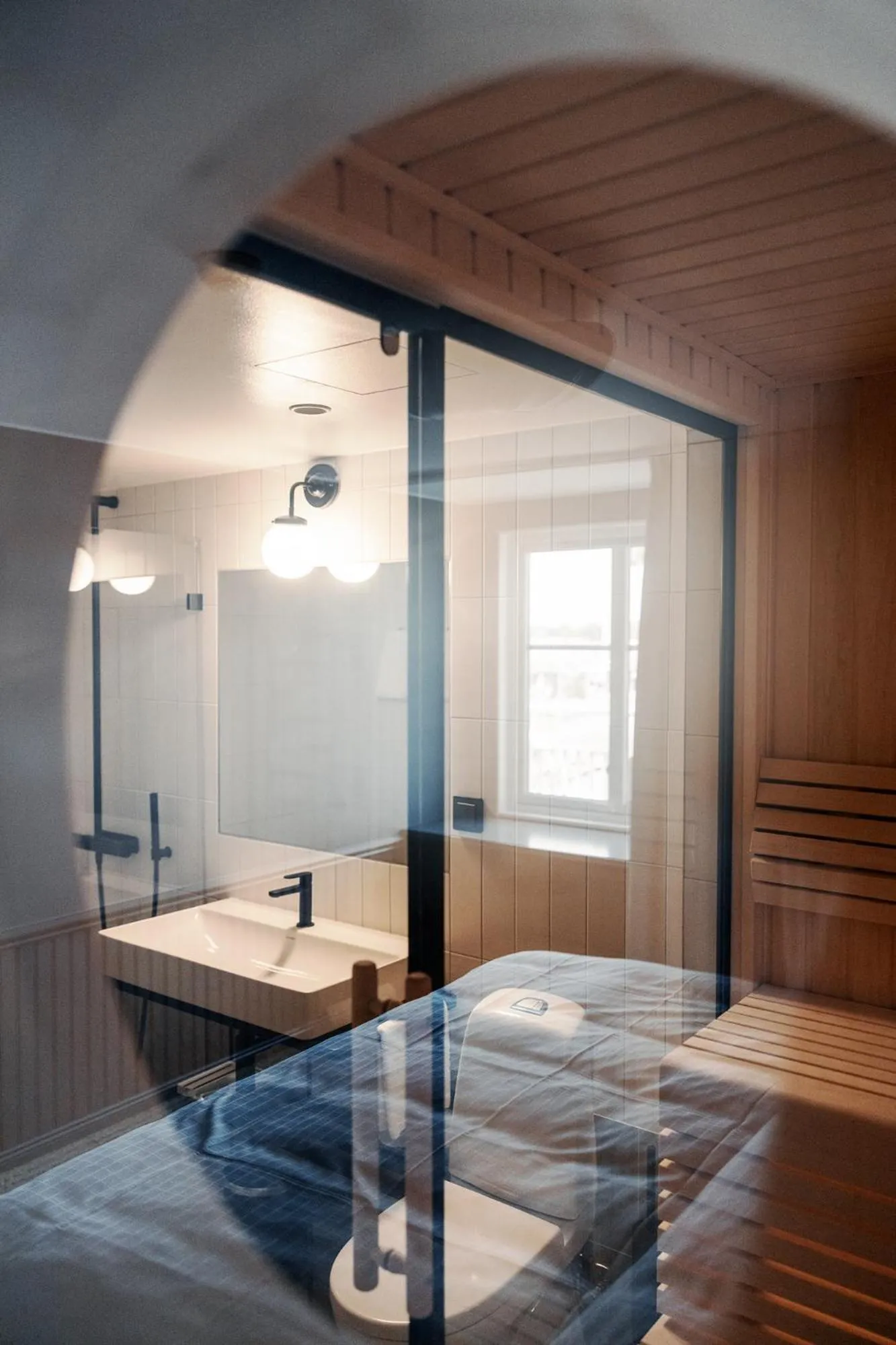 Bathroom in Sandhamn Seglarhotell