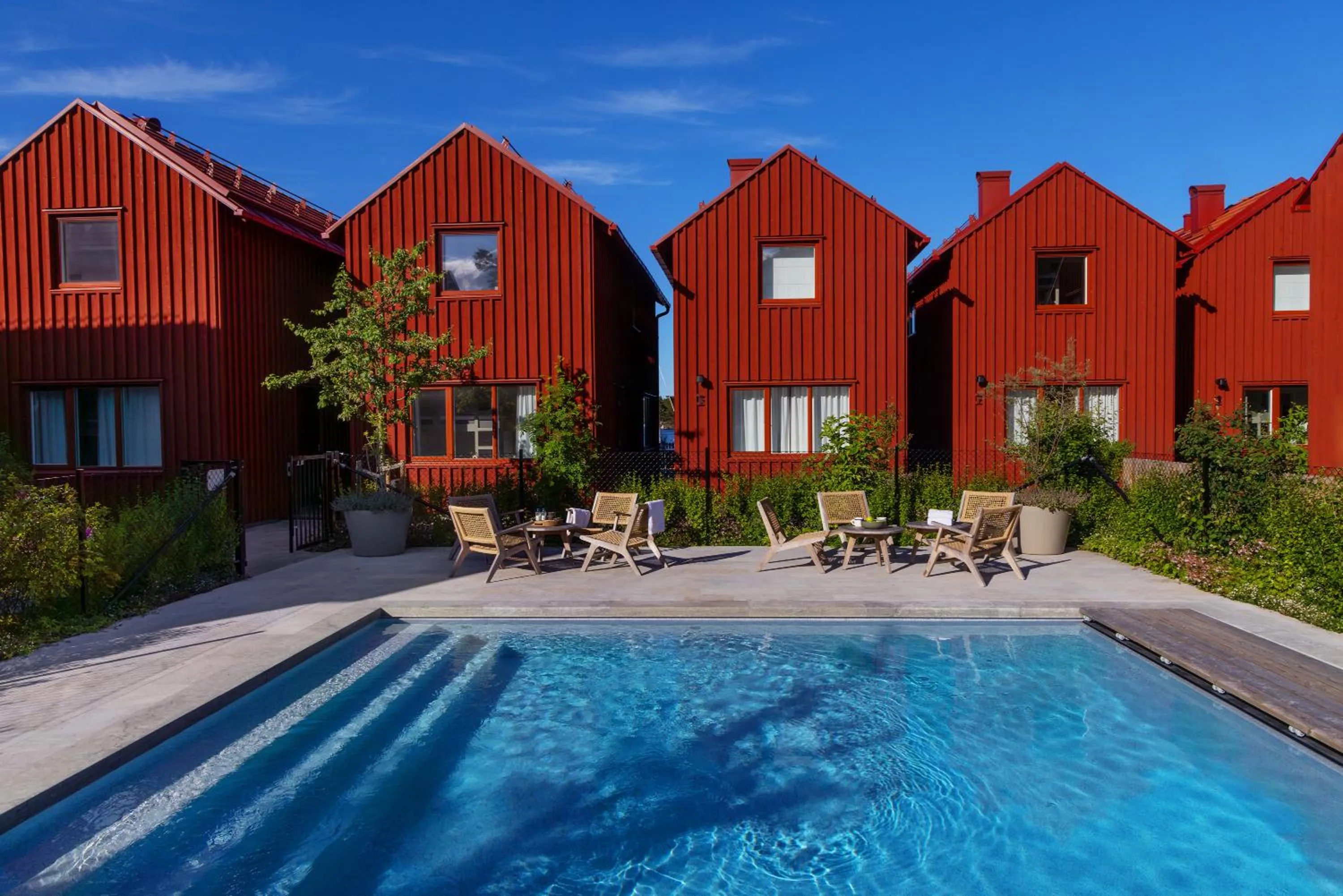 Property building in Sandhamn Seglarhotell