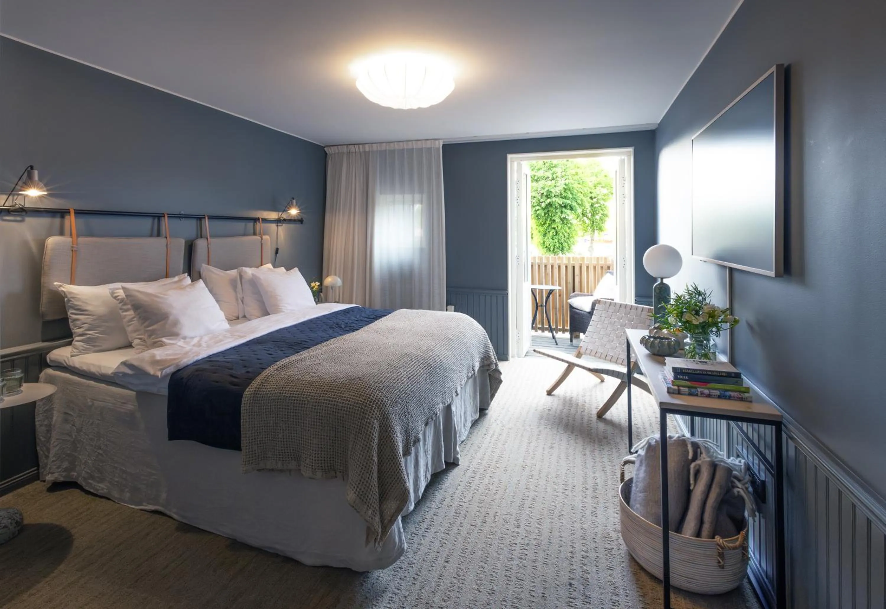 Bed in Sandhamn Seglarhotell