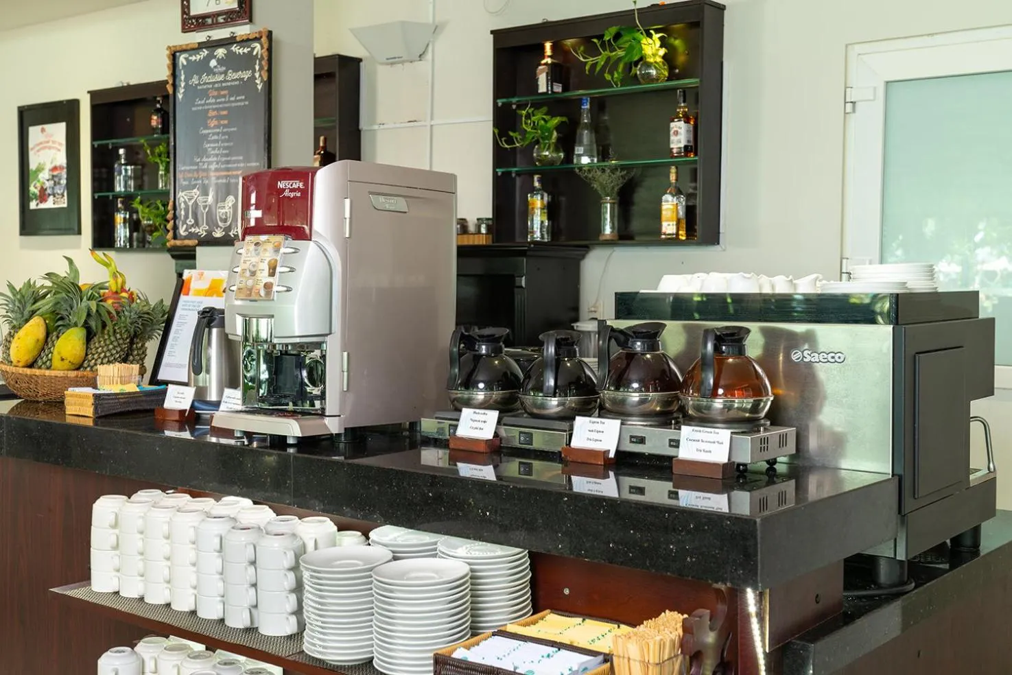 Non alcoholic drinks in The Sailing Bay Beach Resort